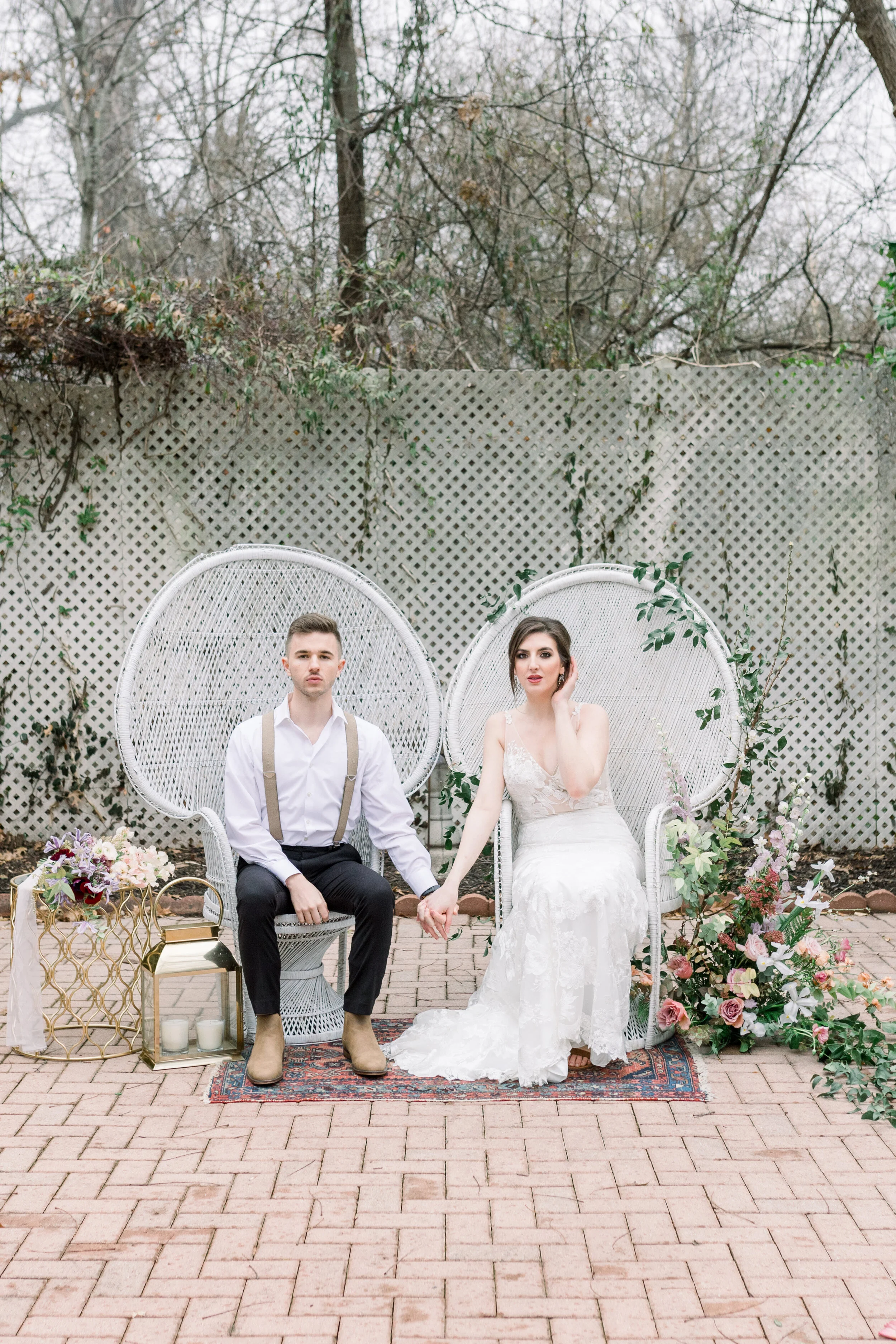 Peacock Chairs-White