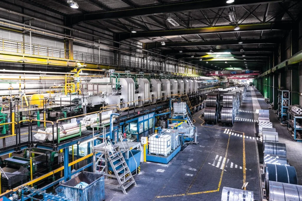 Idrogeno come combustibile per il riscaldo di linee per la produzione di nastro magnetico