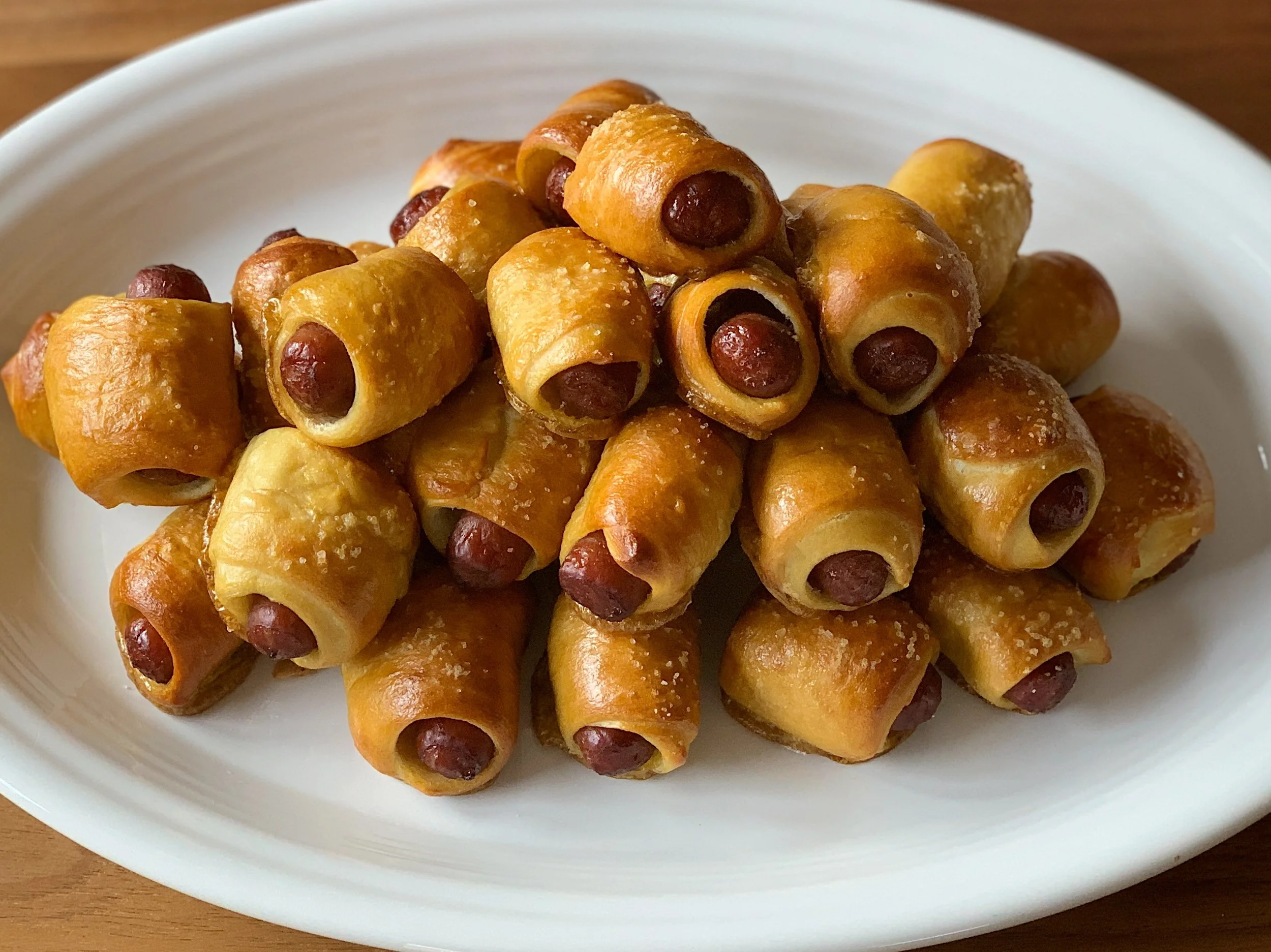 Pigs in a Pretzel Blanket — Milford Kitchen