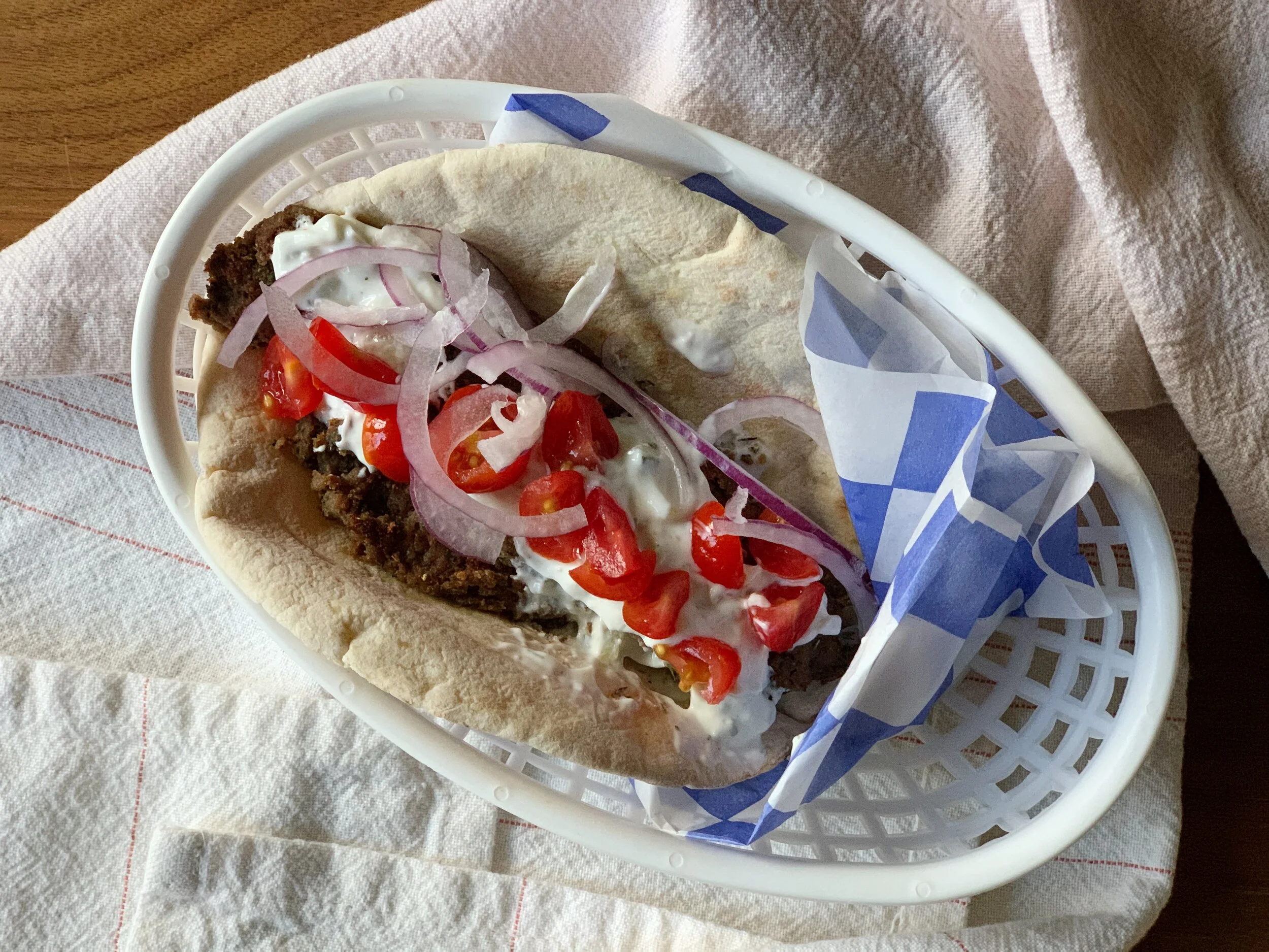 Gyros (Impossible "meat") — Milford Kitchen