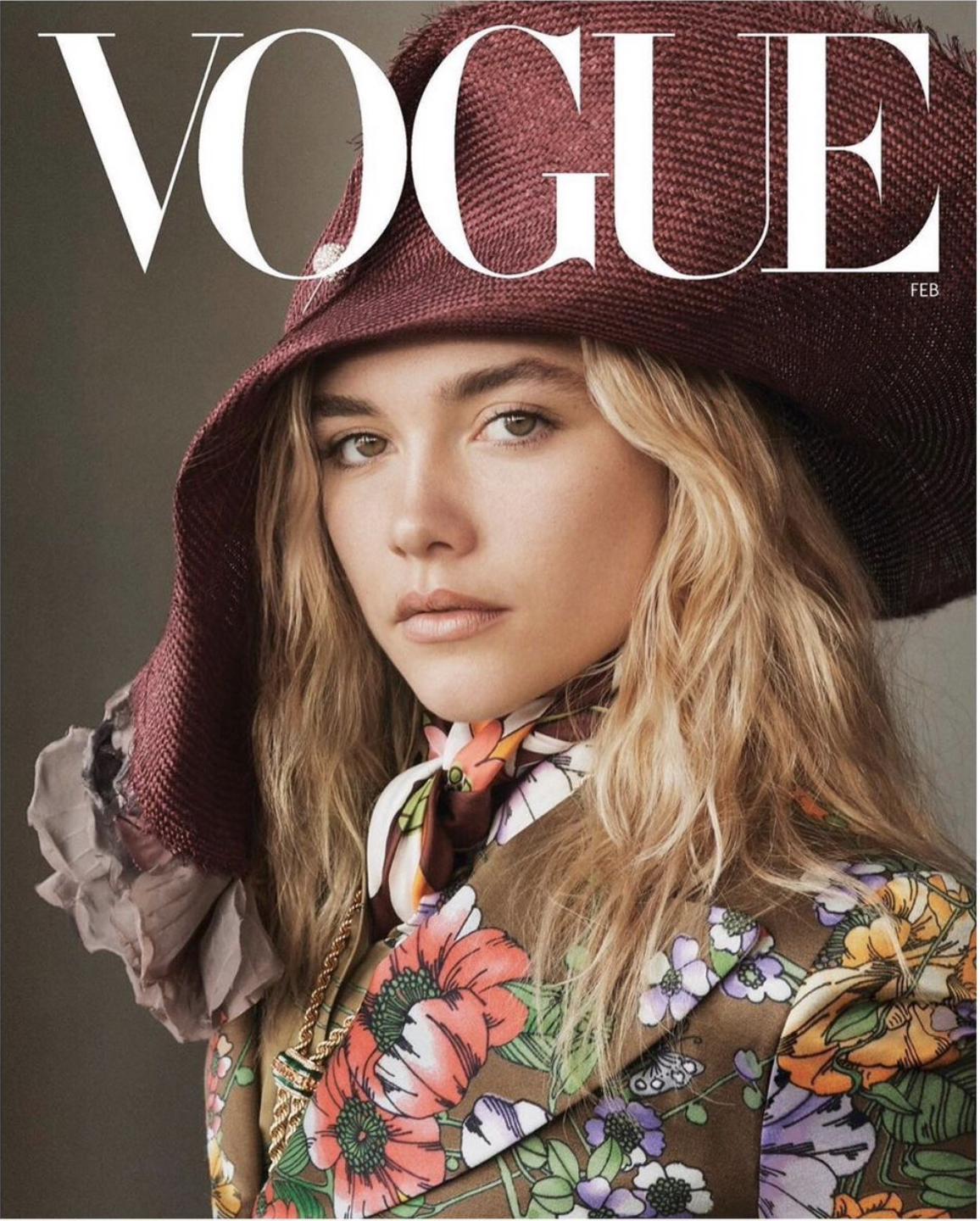 Florence Pugh for Vogue Magazine 2019 