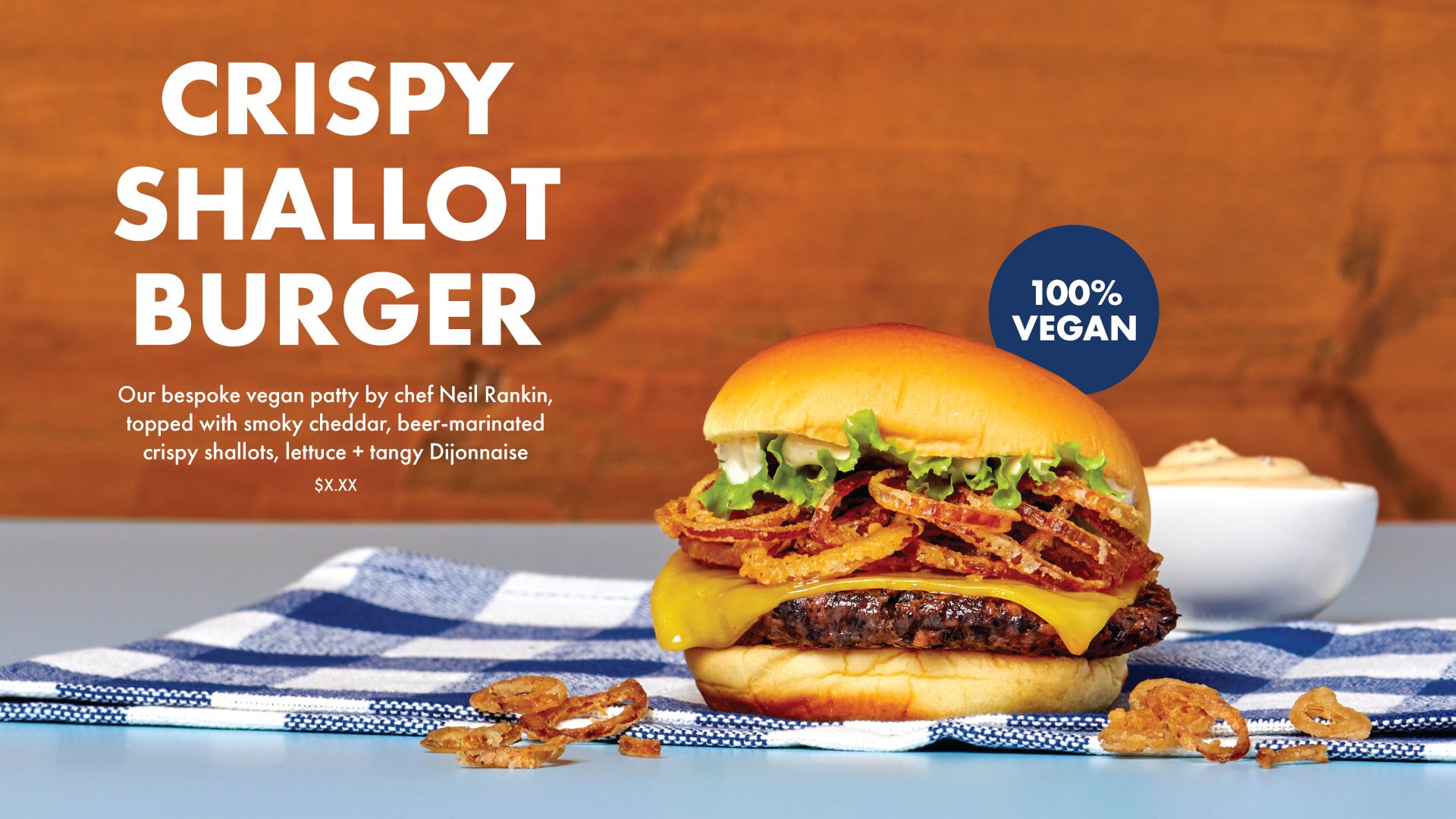Shake Shack UK Crispy Shallot Burger Campaign