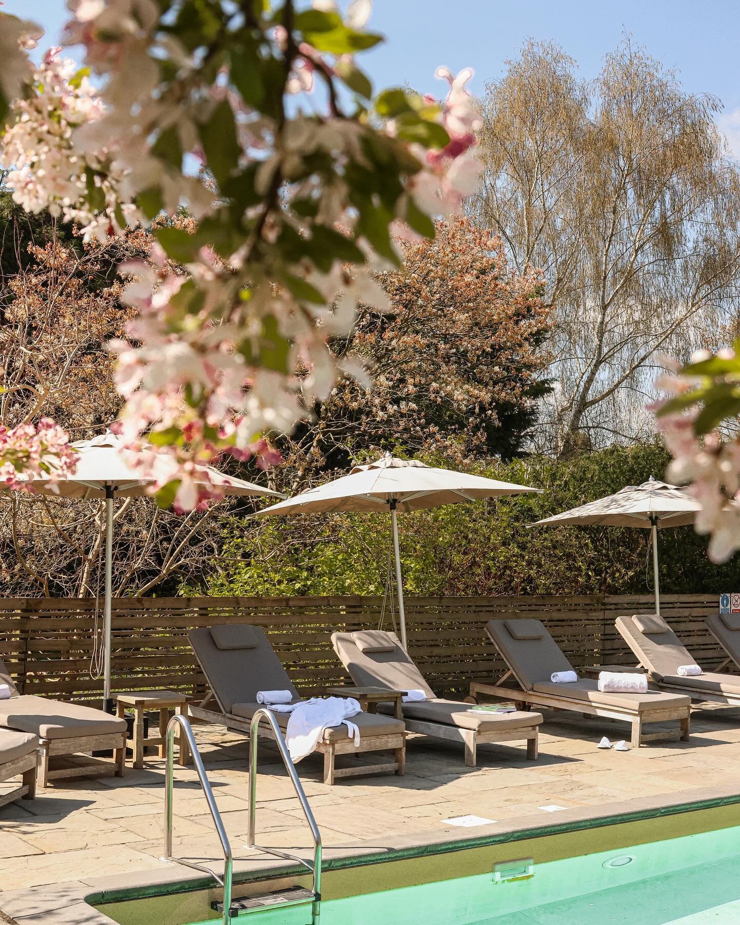 Fancy a dip? 

@thebathpriory pool is officially open for the season! Whether you&rsquo;re planning on lounging in luxury or taking a refreshing dip, unwind and bask in the beauty of the season.

Plan your summer getaway today - link in bio 🔗