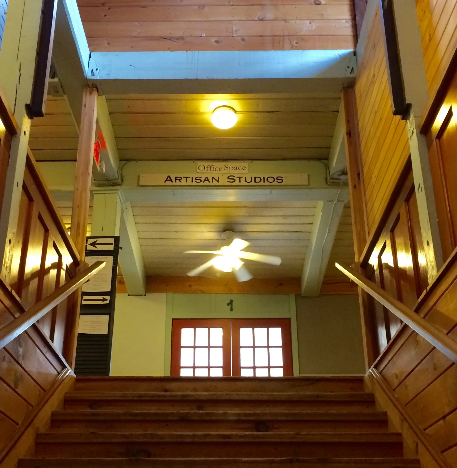 Upstairs at the Tannery Marketplace