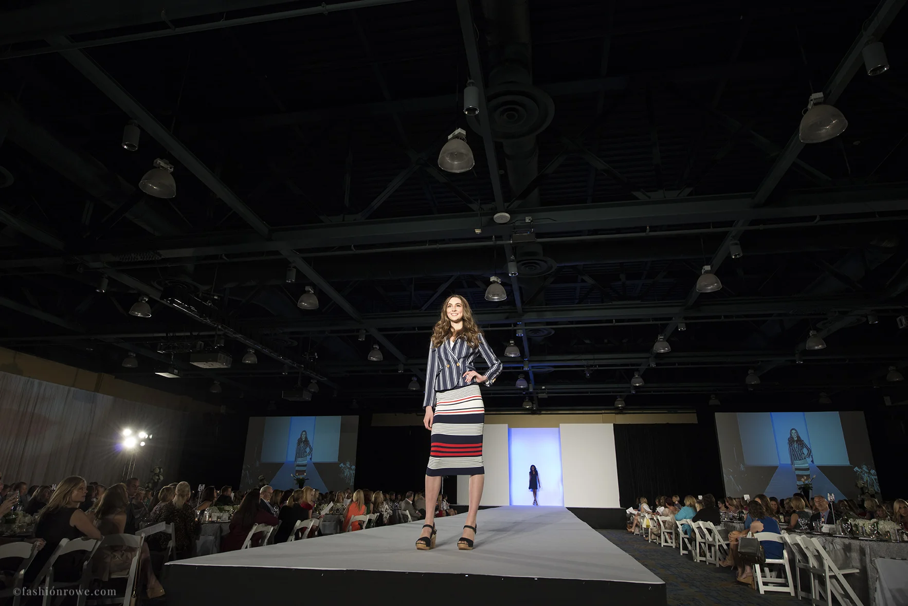 Hmmm, that looks like Stripes , it was all over the runway.