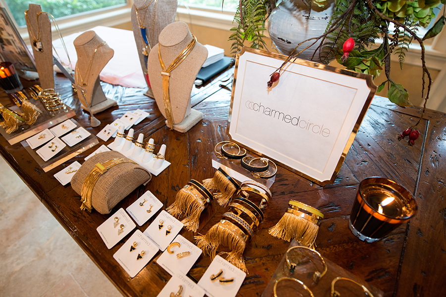 Charmed Circle jewelry by designer and co-owner of Cakewalk, Gina Cartwright