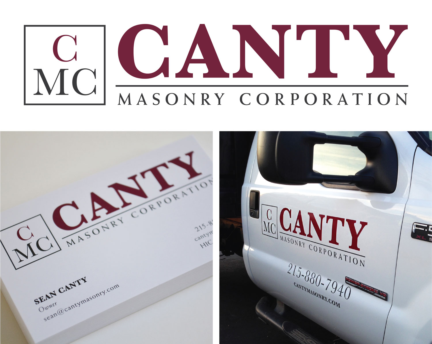 Canty Masonry Branding