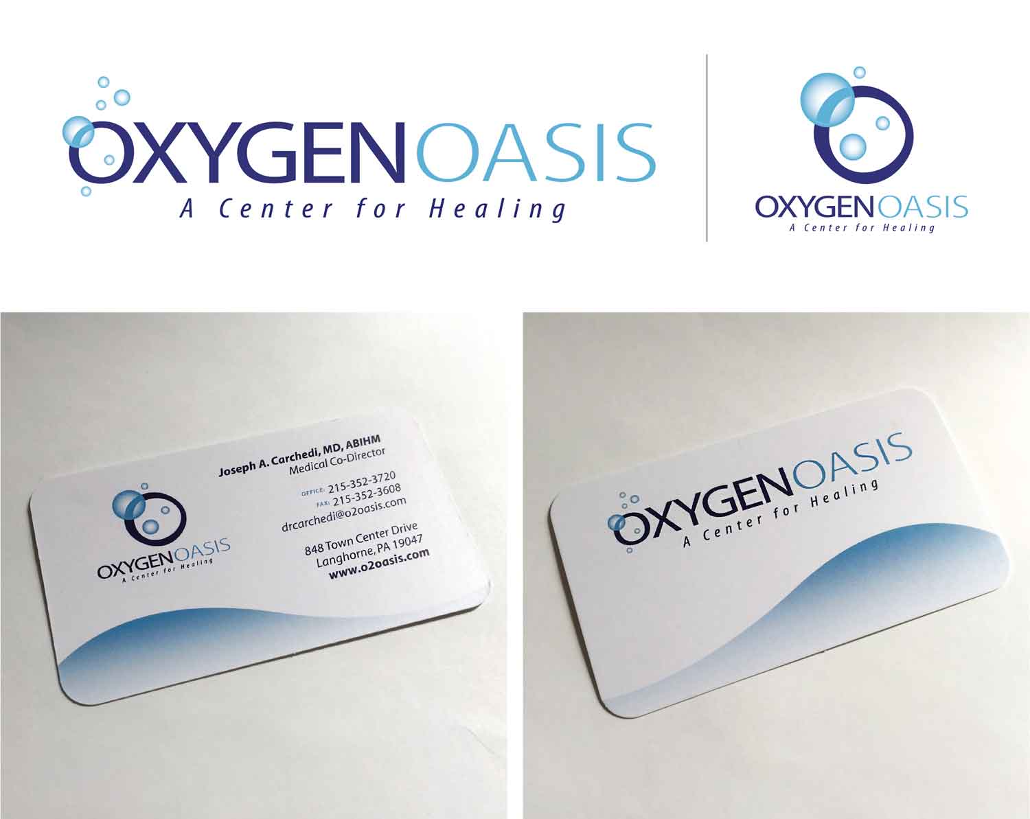 Oxygen Oasis Branding