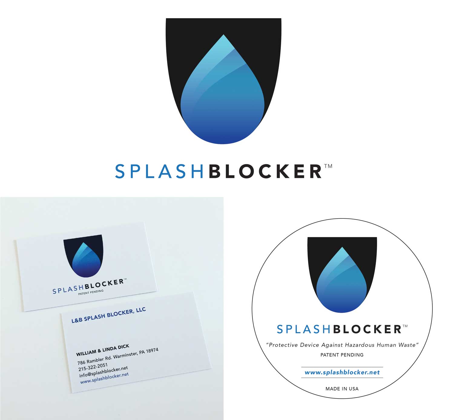 Splash Blocker Branding