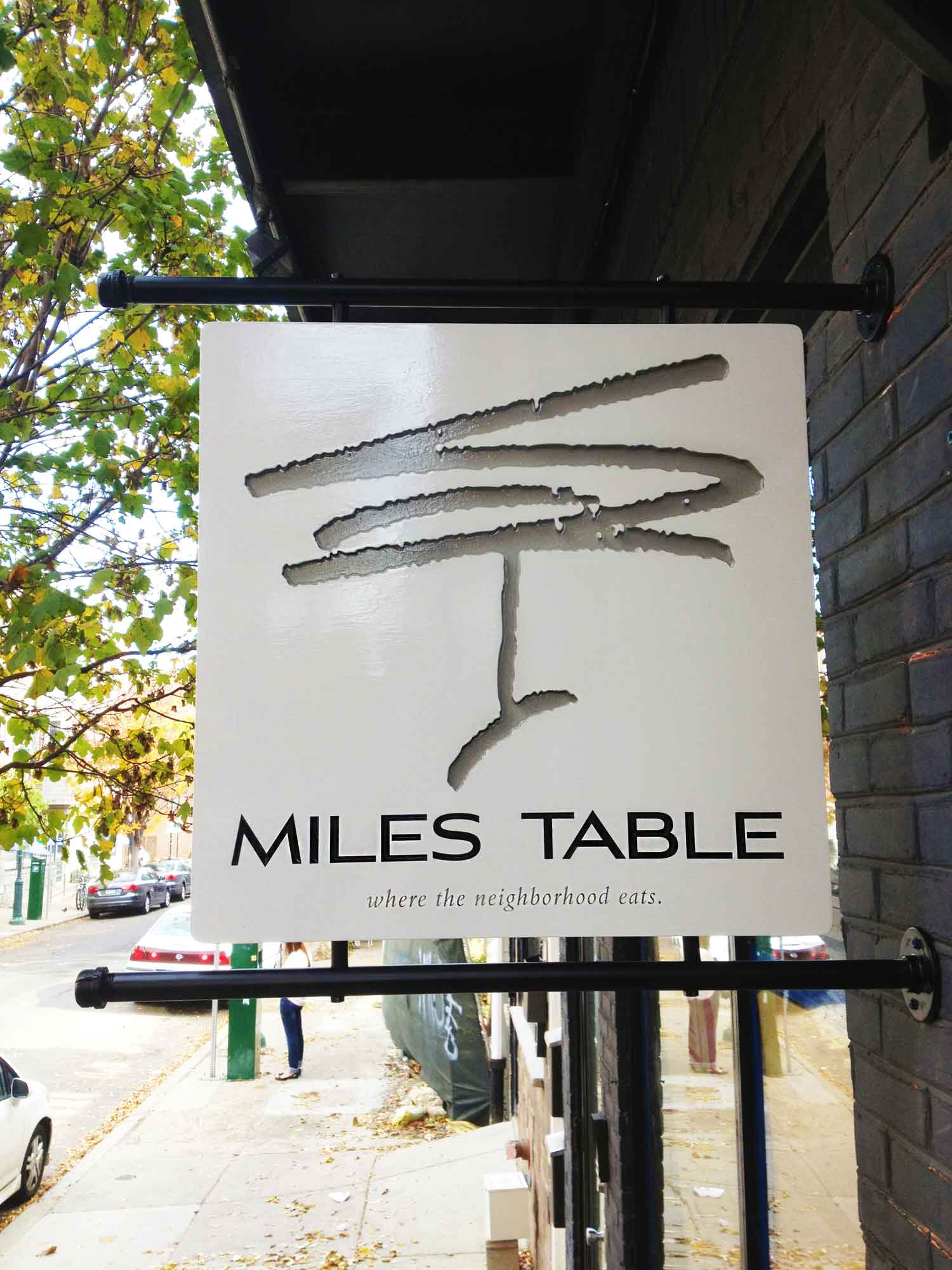 Custom Carved Hanging Sign