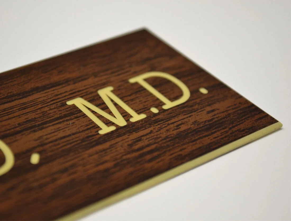 Engraved Nameplate