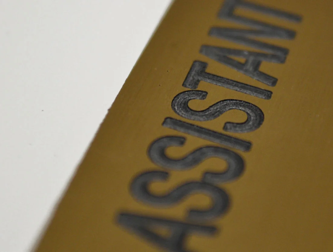Engraved Nameplate