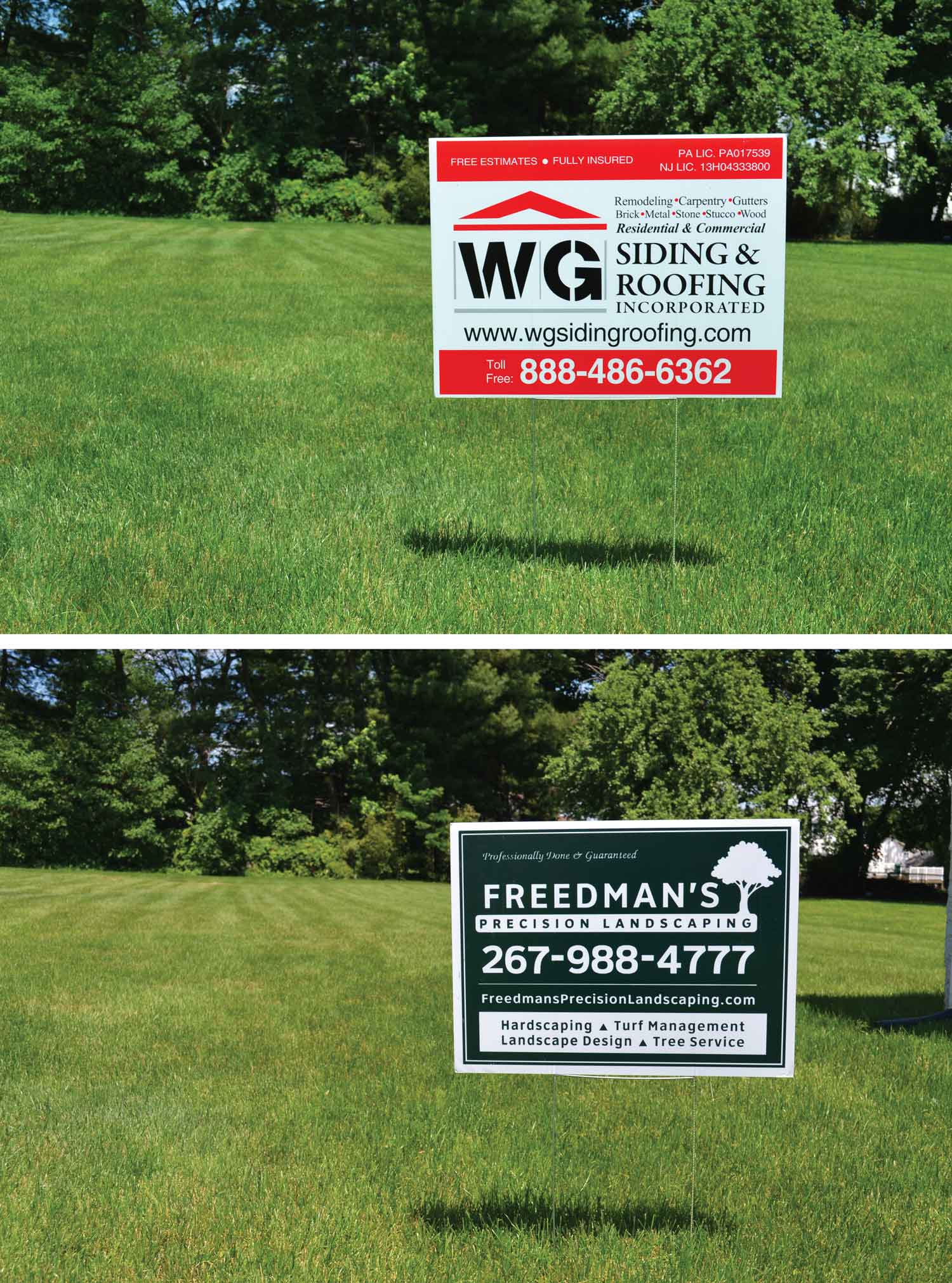 Lawn Signs