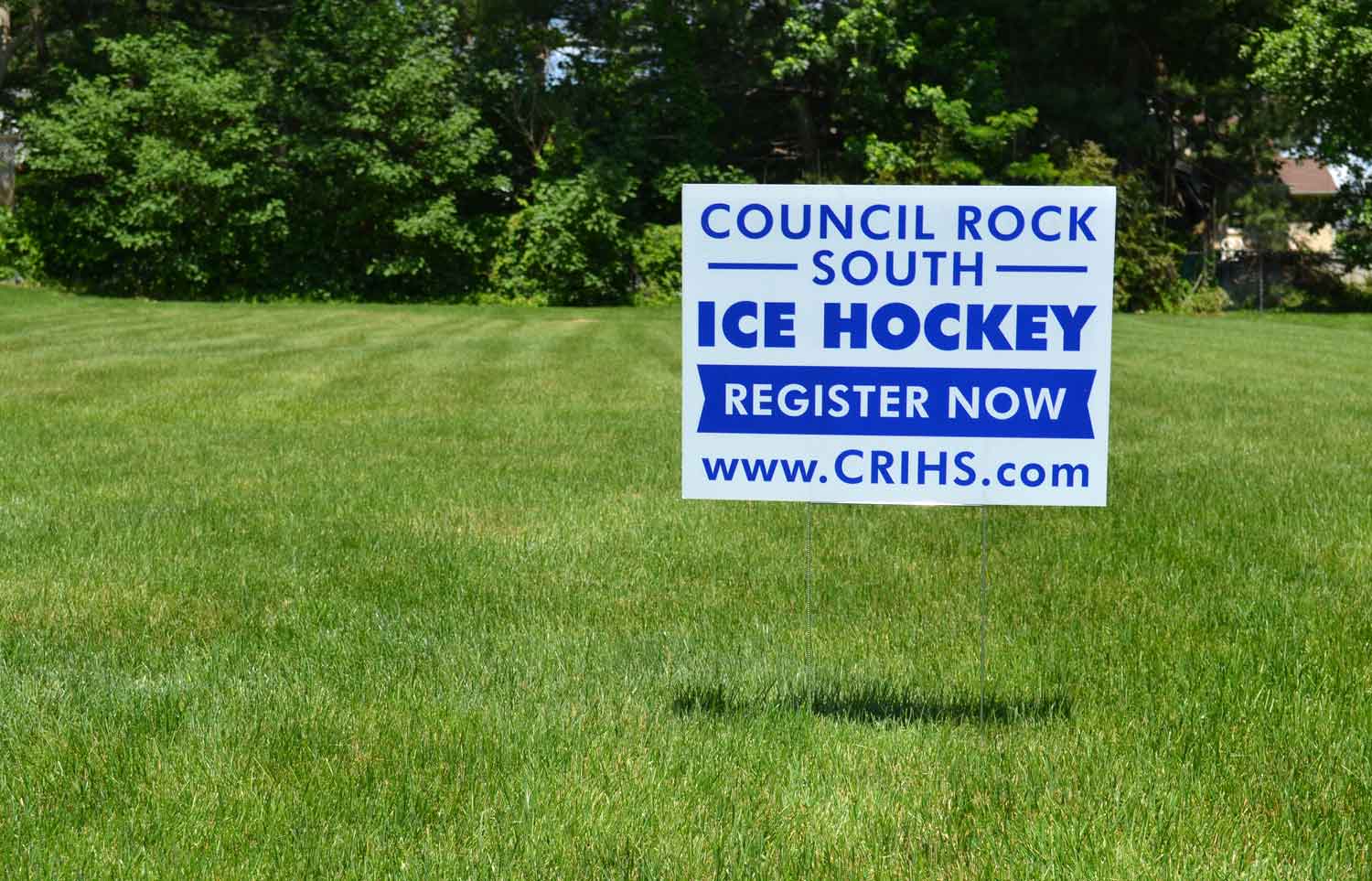 Sporting Event Lawn Sign