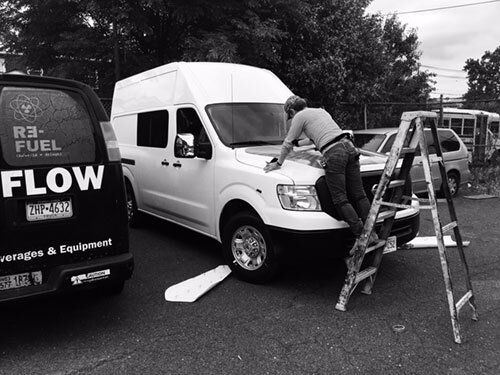 Vehicle Graphic Install