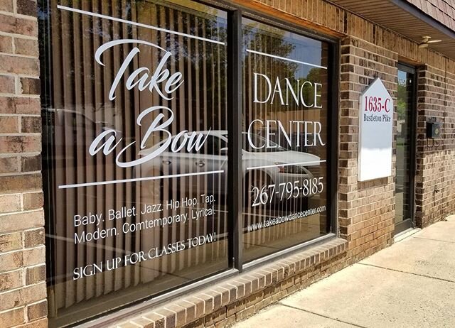 Every window is an advertising opportunity! We can help you create custom window graphics and lettering for your business. Give us a call or stop by the shop today! #windowlettering #windowsigns #windowgraphics #signs #signage #marketing #advertising
