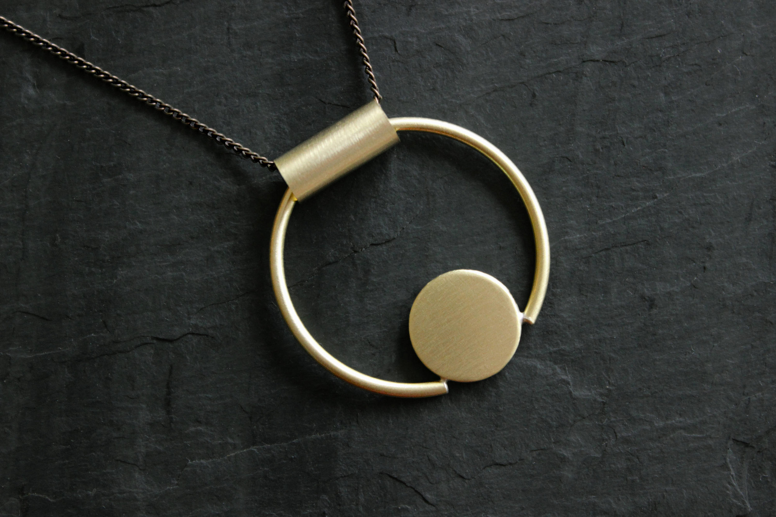 Loop Handmade Jewelry circle necklace
