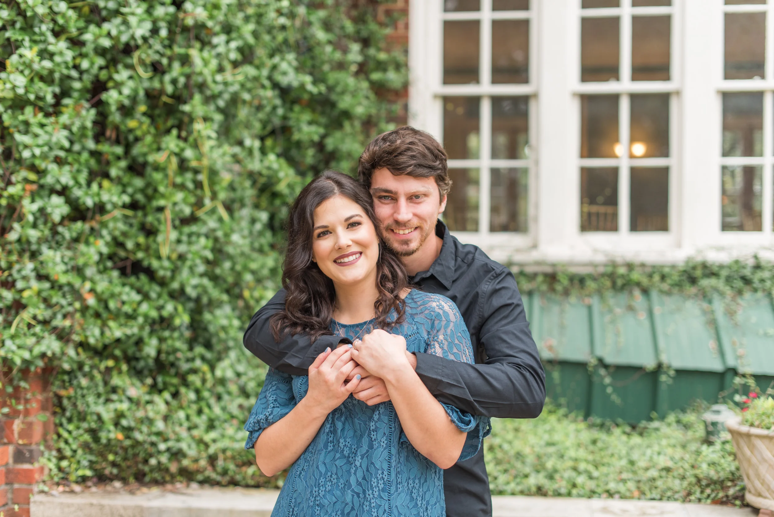 Natalie &amp; Daniel Engagement Session | Astin Mansion Bryan, TX 