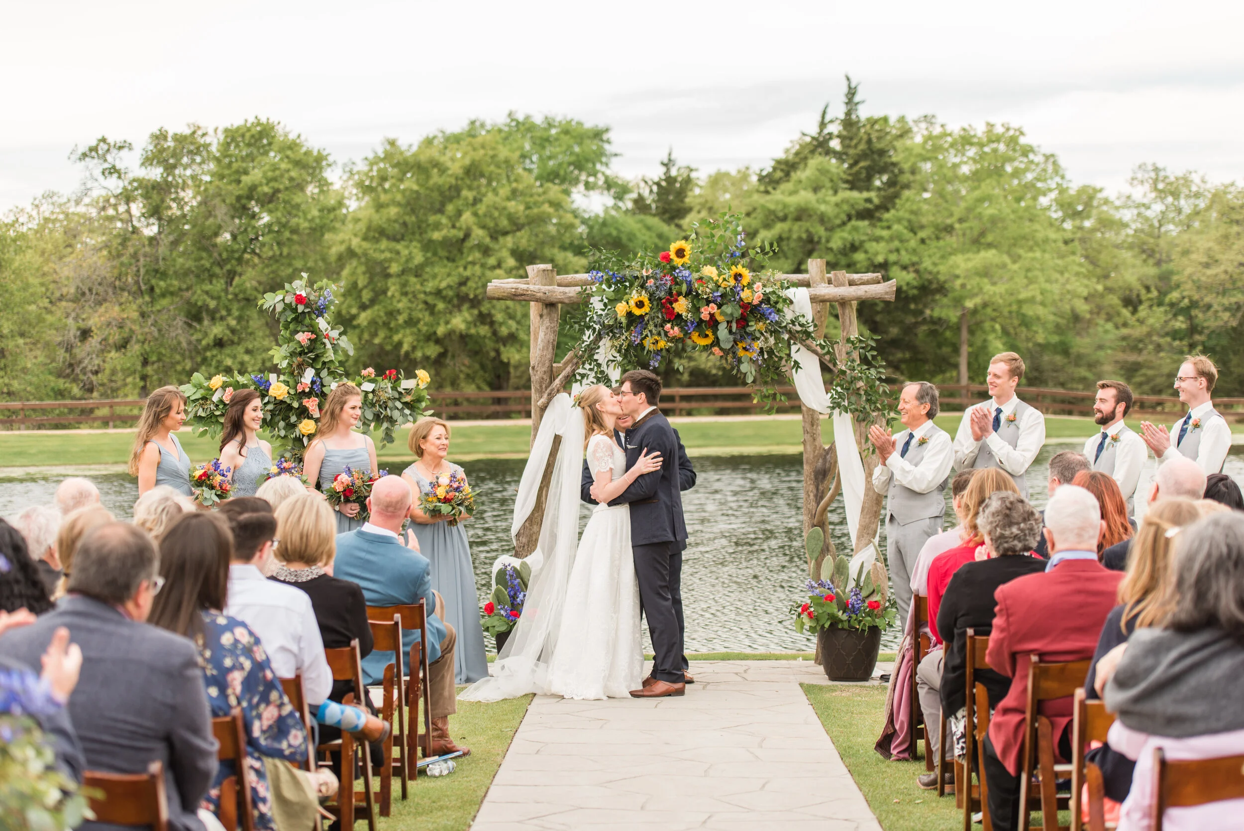 Vanessa &amp; Julius Wedding | Peach Creek Ranch | College Station, TX 