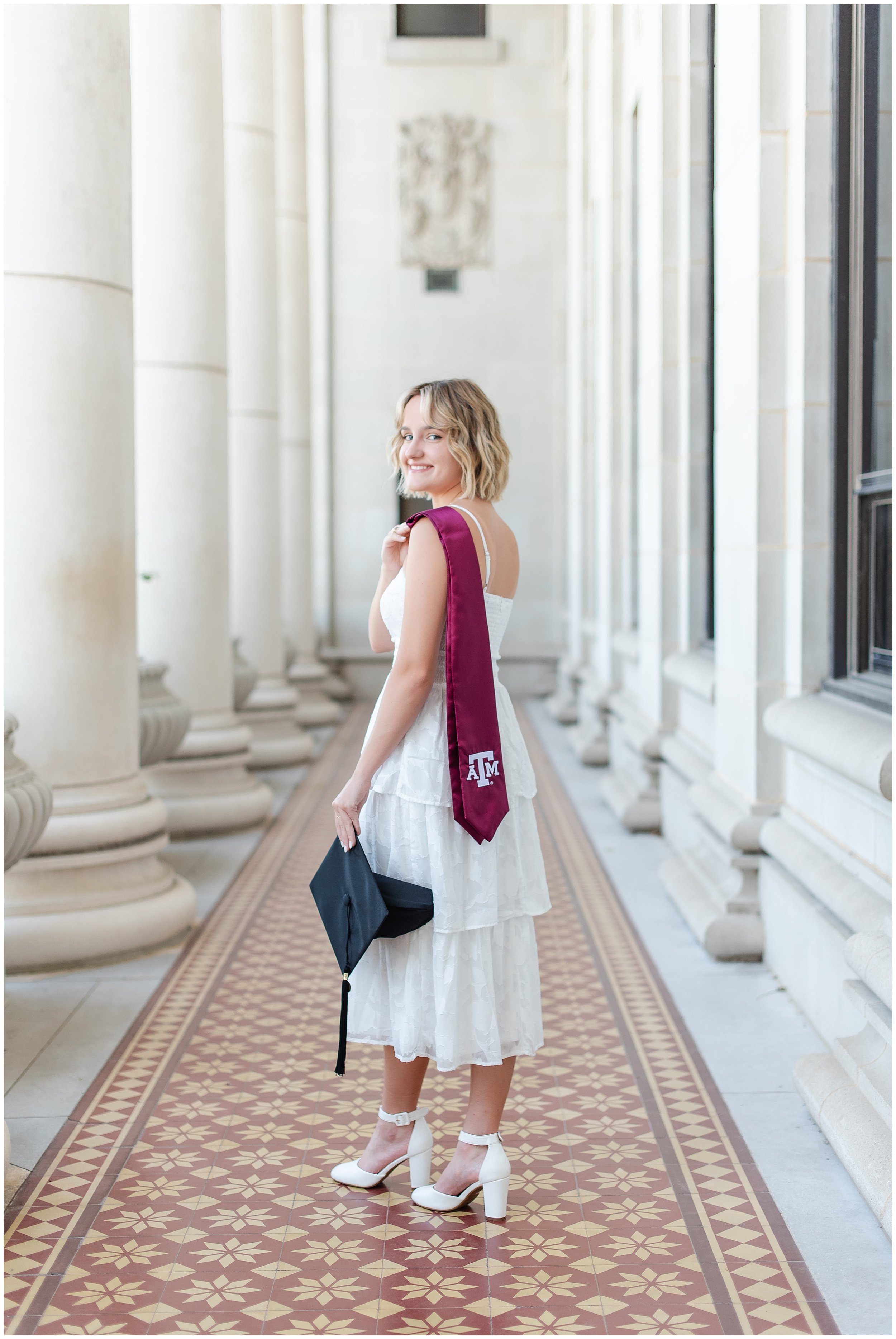 Emma Graduation Session | Texas A&amp;M University | Class of 2025 | College Station, TX