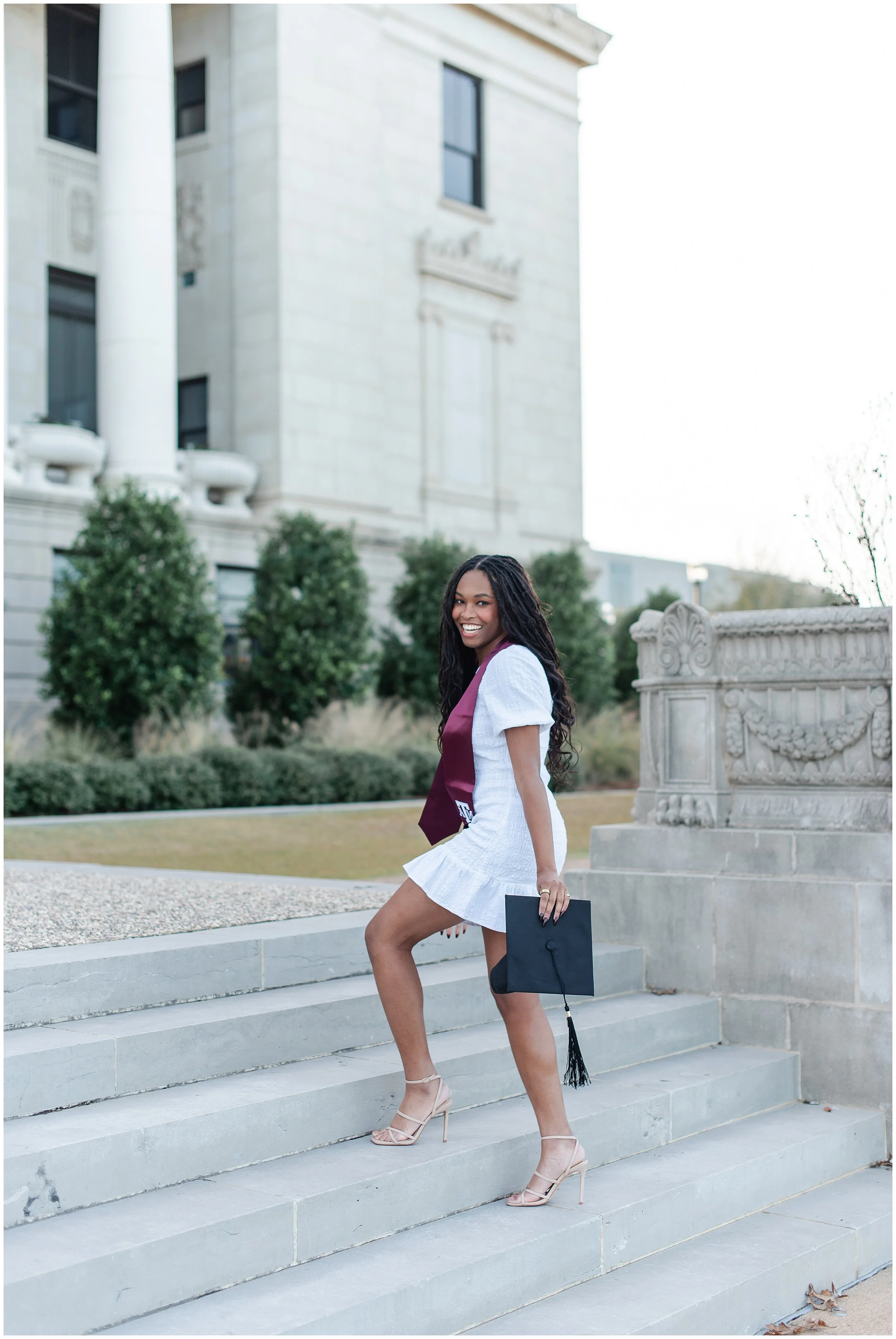 Macy Graduation Session | Texas A&amp;M University | Class of 2025 | College Station, TX