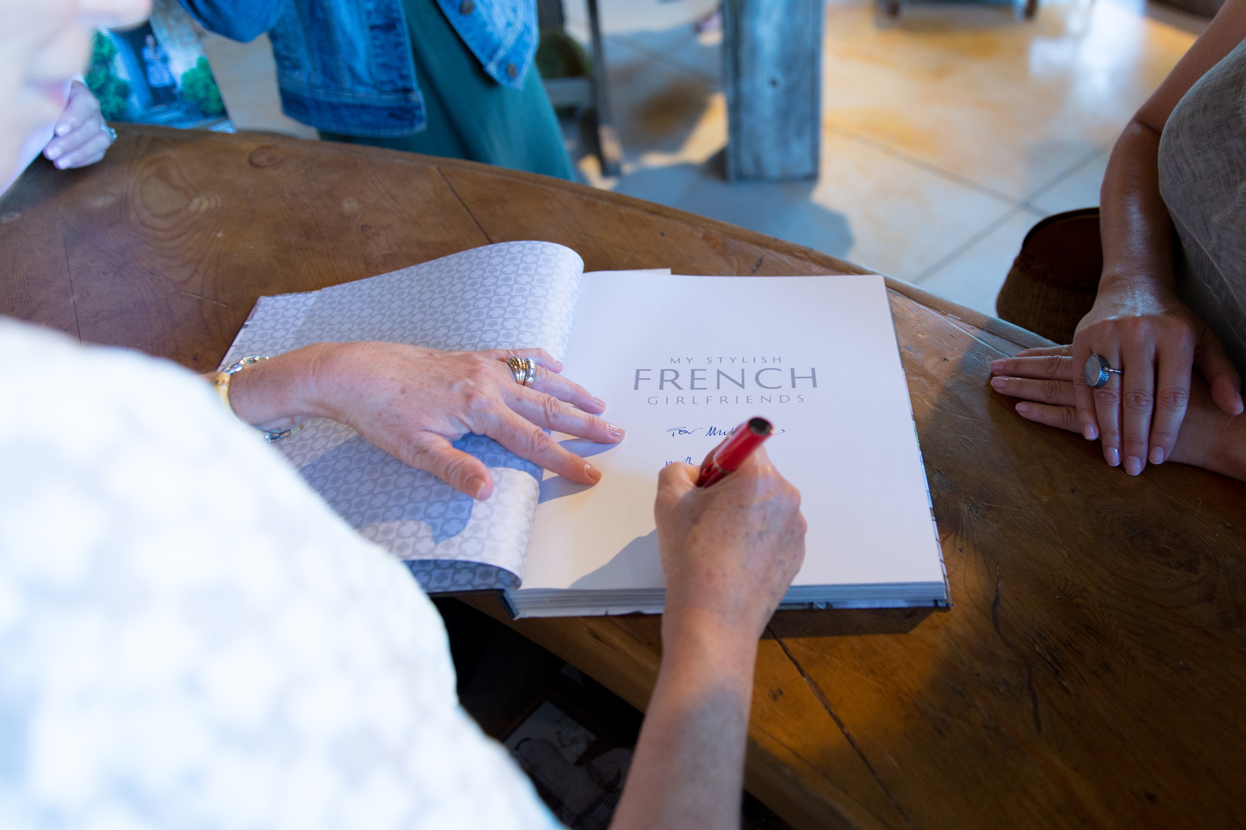 Sharon Santoni's Book Signing at Chateau Sonoma | Portraits to the People {chateausonoma.com}