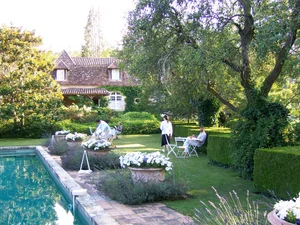 French Garden Design at the Le Chaufourg Hotel | chateausonoma.com
