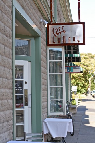 Cafe La Haye in Sonoma, Ca