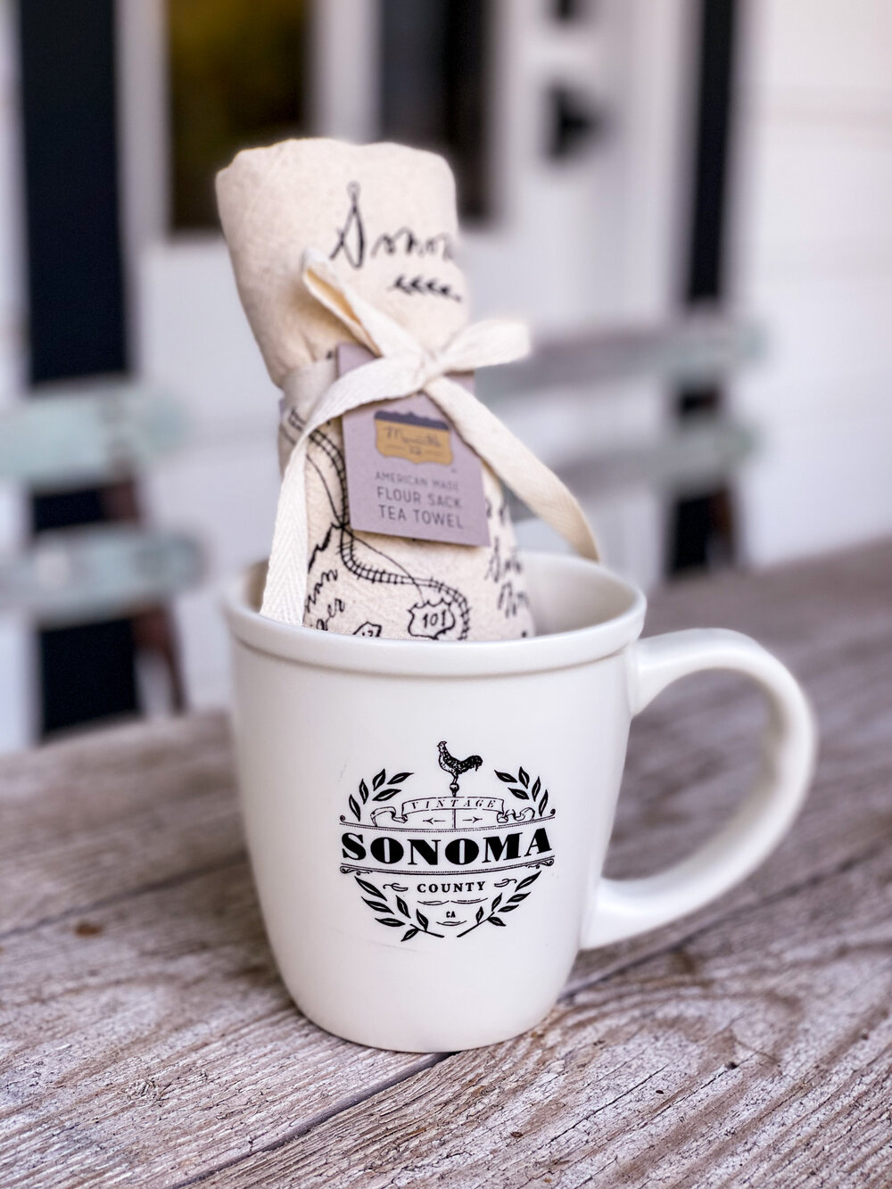 Sonoma Mug and Tea Towels — Chateau Sonoma