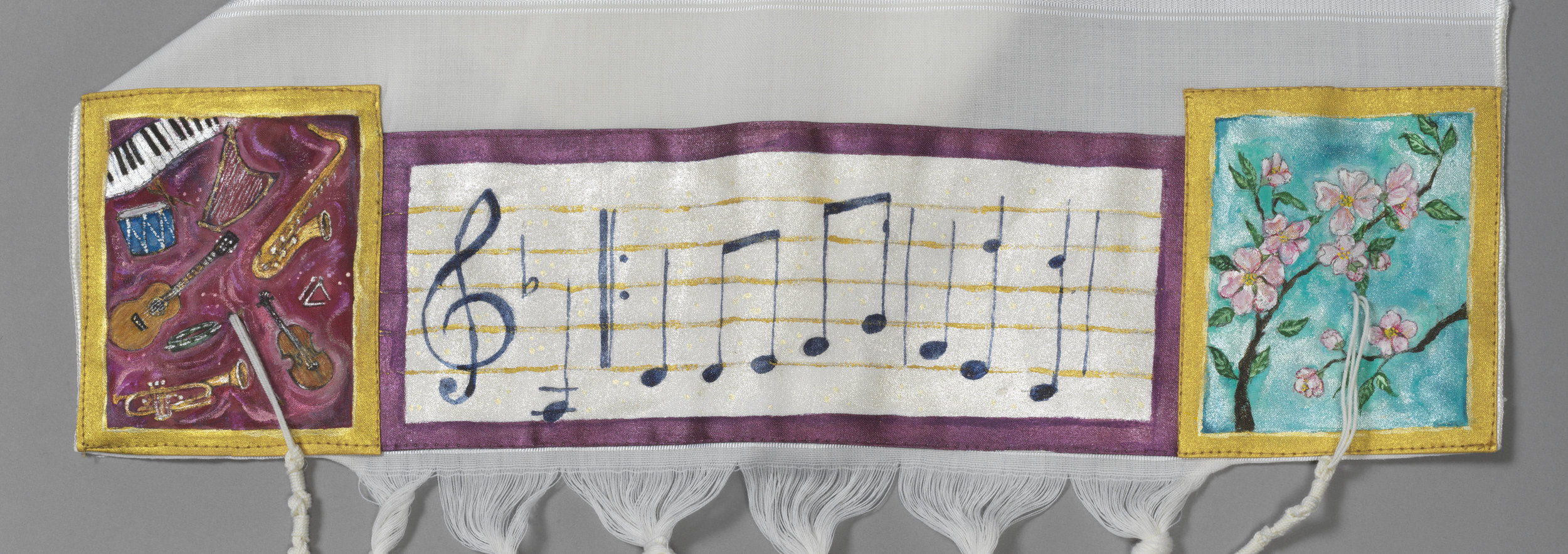 Tallit, edge detail