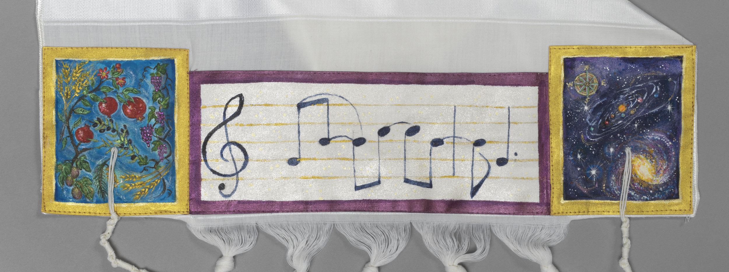 Tallit, edge detail