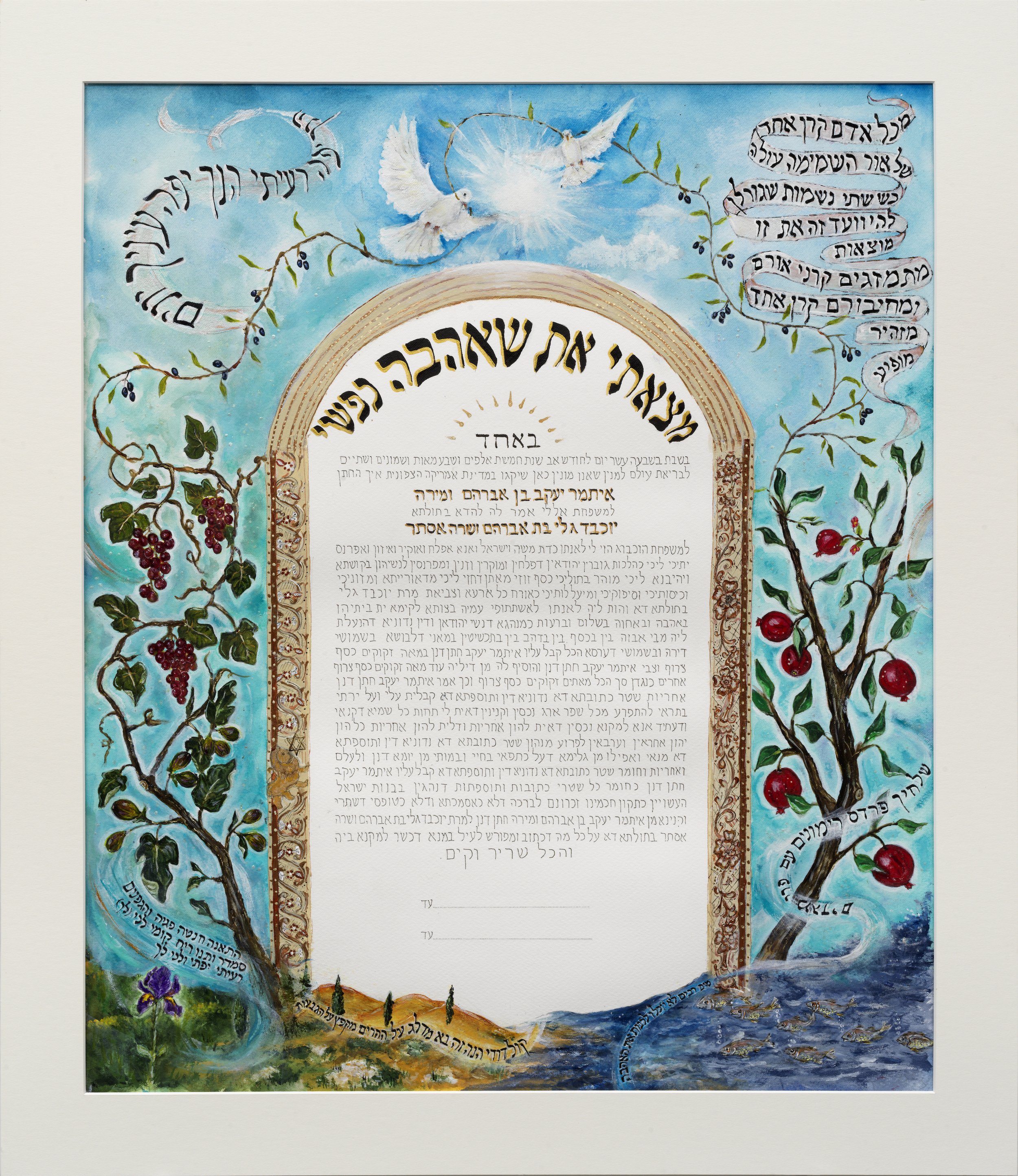 Allali Hochberg Ketubah