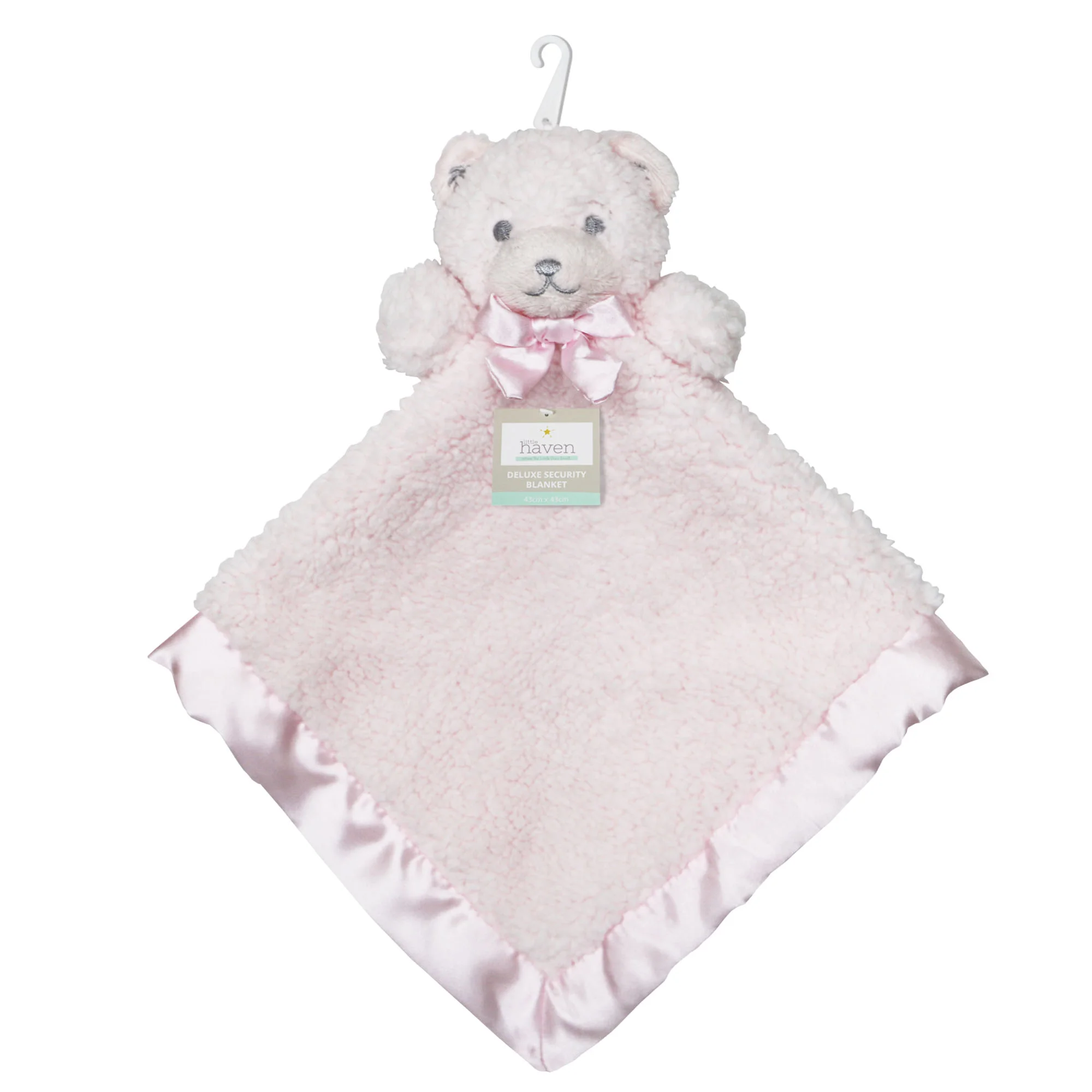 pink bear blanket
