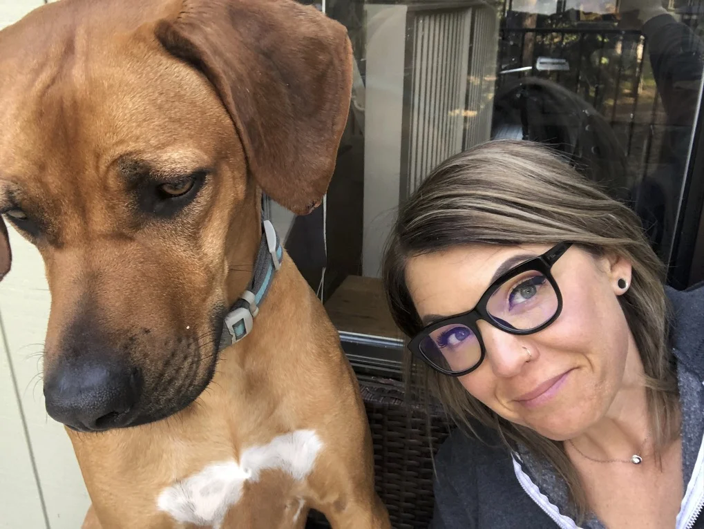 Dog is my office-mate, my assistant and afternoon dance party partner.