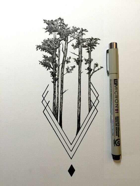 INSPIRATION ART Found on Pinterest , this amazing sketch by Derek Myers , was the visual inspiration I needed to move away from my initial idea that I couldn’t quite bring together and land where I did with the final art for this concept.