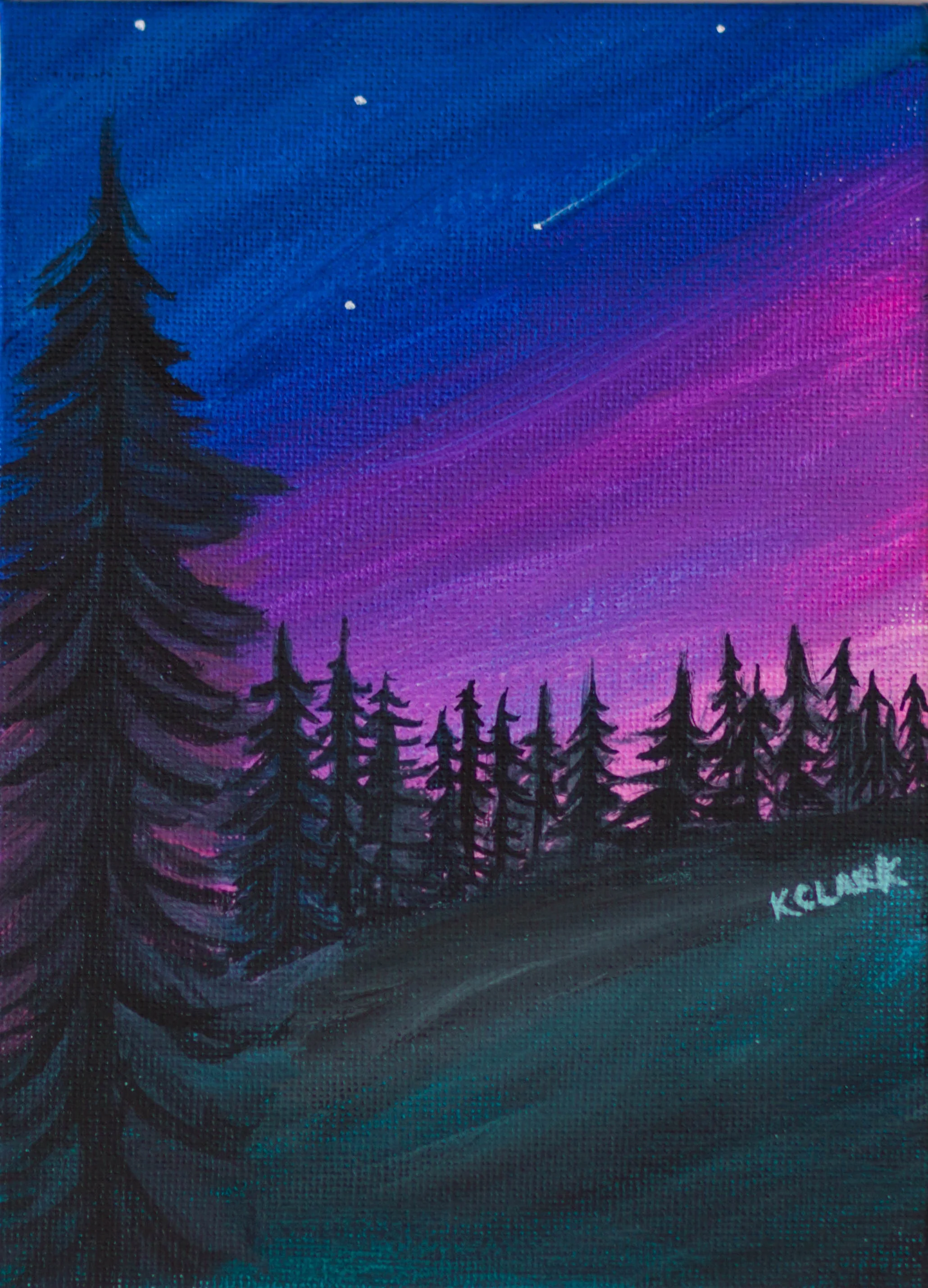 SOLD 5 x 7 acrylic on canvas panel