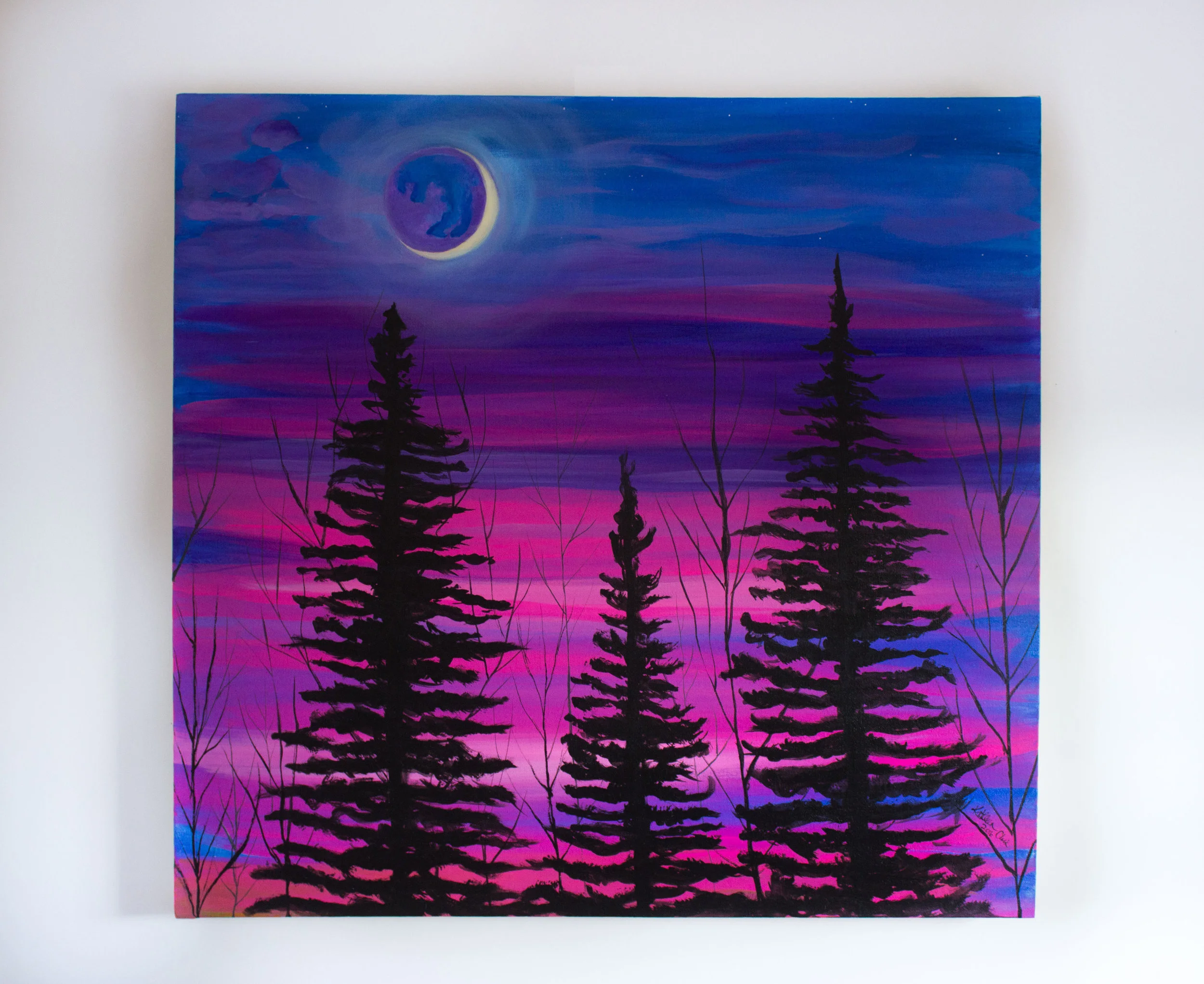 30 x 30 acrylic on canvas