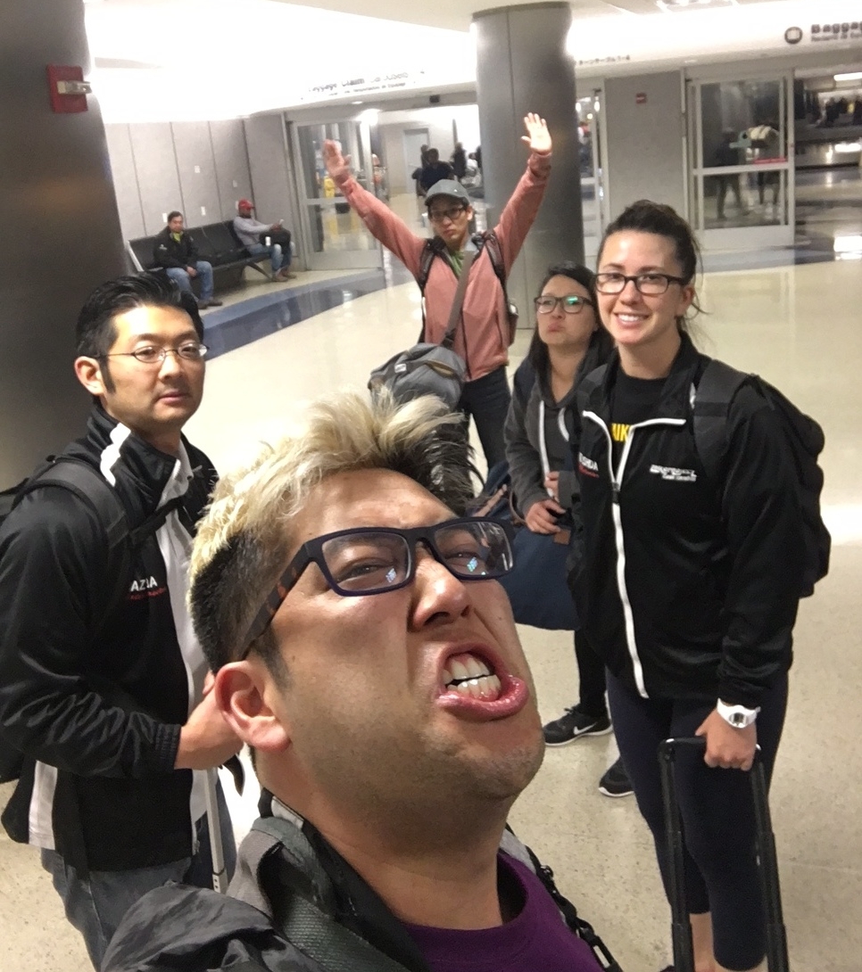 Team Glasses Landed!