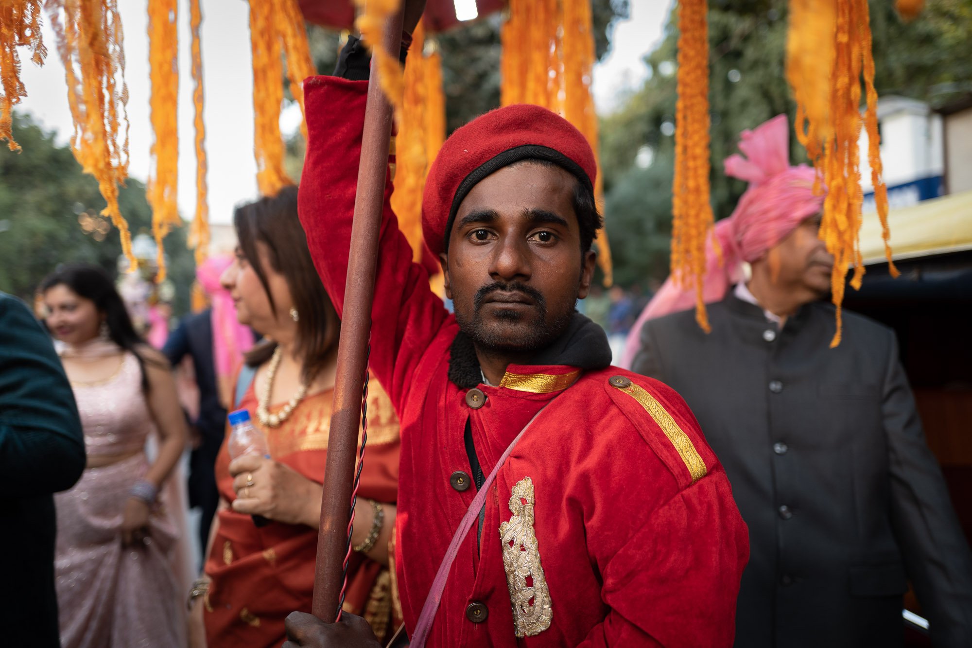 Wedding worker, Delhi 2023