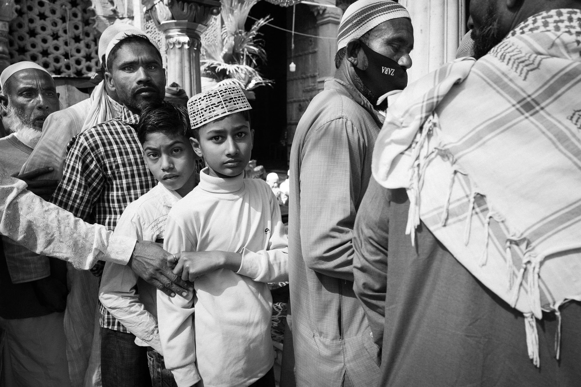 Pilgrims at Nizammudin Dargah, Delhi 2023