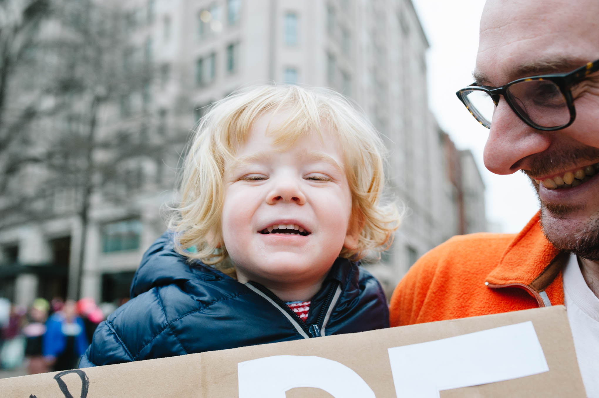 #25 Dad says: "That's his on-command smile right now."