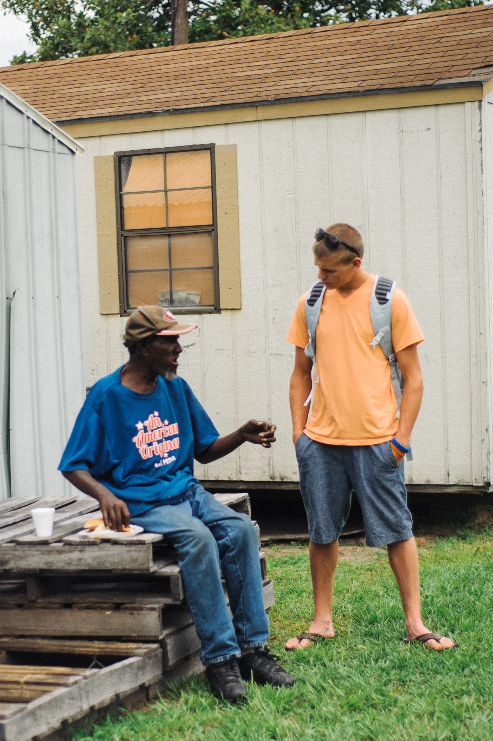 A Connect Group Guide shares the Gospel after we host an inner city cookout.