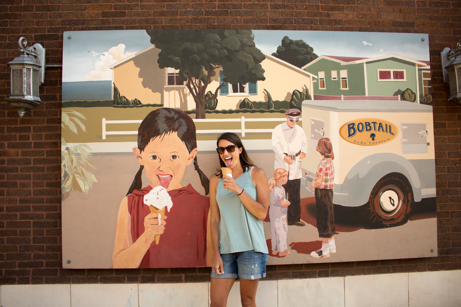 Bobtail ice cream. 
