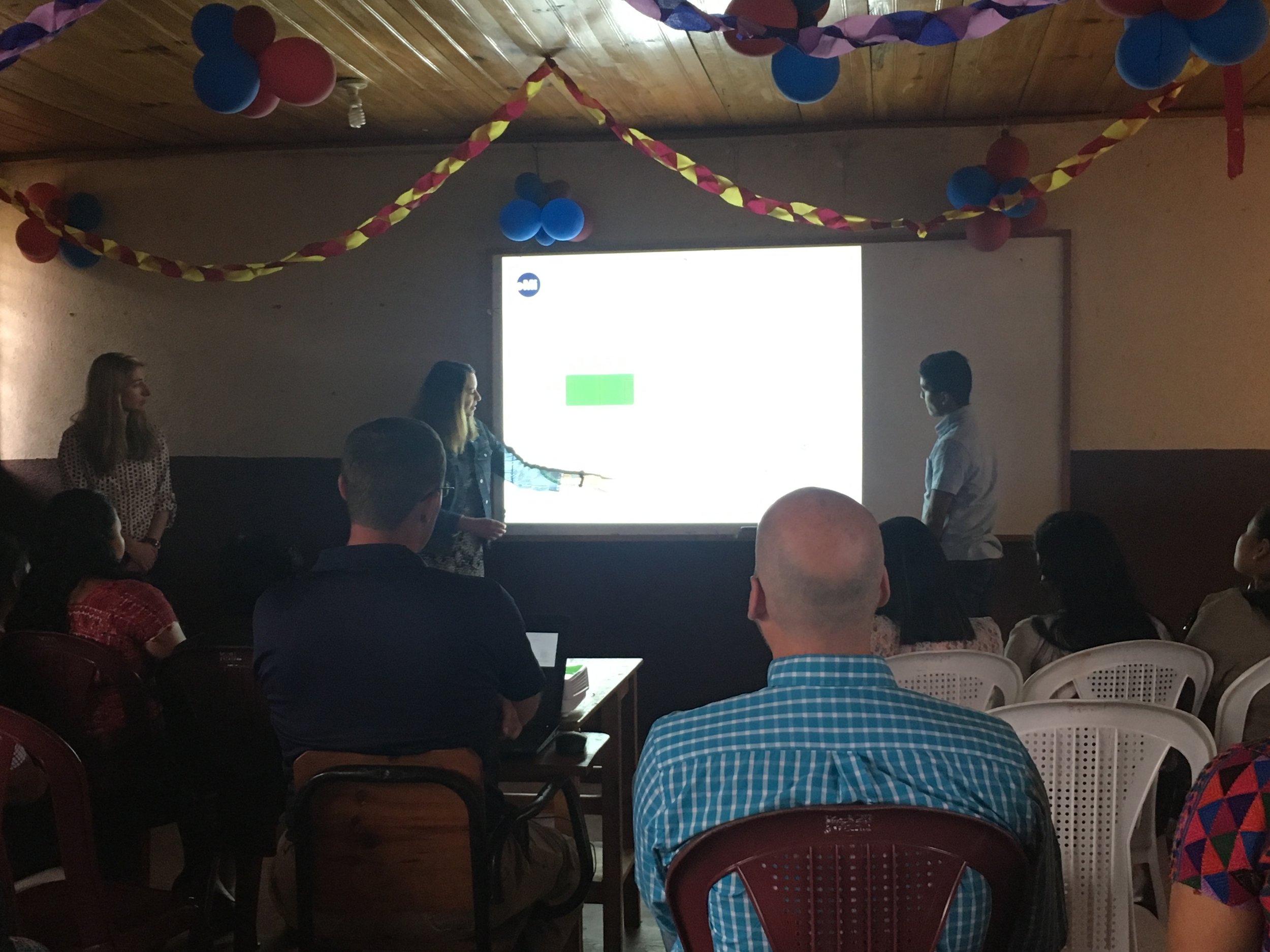 The presentation was fully in Spanish. On our team of 11 people, 9 spoke fluent Spanish. Unfortunately I was not one of them. I gave my part of the presentation in English, and Alex (the civil engineer from Nicaragua) translated for me. The presentation on the last day is really powerful. Even though I’m not fluent in Spanish, I could still feel the emotion in the room and see everyone’s reactions to everything. There wasn’t a dry eye in sight. We thought at the end people would have a lot of questions, but instead people took turns standing up and giving tearful thanks to the team. This is one of those moments that stood out to me on my first trip and again on this trip… it’s unlikely in my industry that a client would ever cry and thank a design team for understanding their vision for a project. And that’s ok, I would never expect that… but it’s just a really cool thing to experience. For the people of Cotzal, this was never just about a school. This isn’t just a building. This project will really have a huge impact on the community for generations to come. It’s a sign of hope for them.