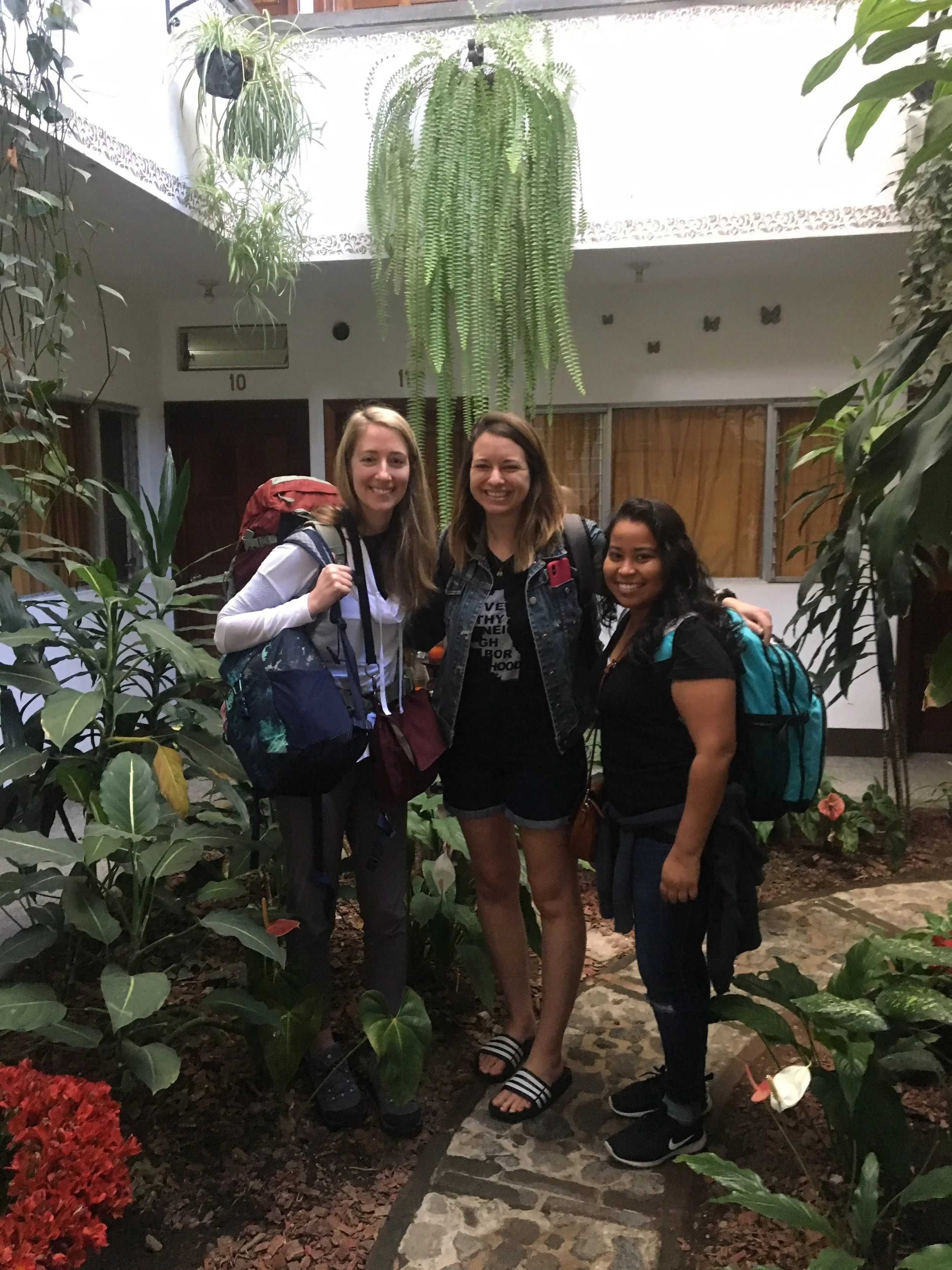 My roomies for the week! (Katy to the left and Christi to the right.) I had a lot of of laughs with these girls, a lot of sweet conversations, and have certainly made some friends for life.