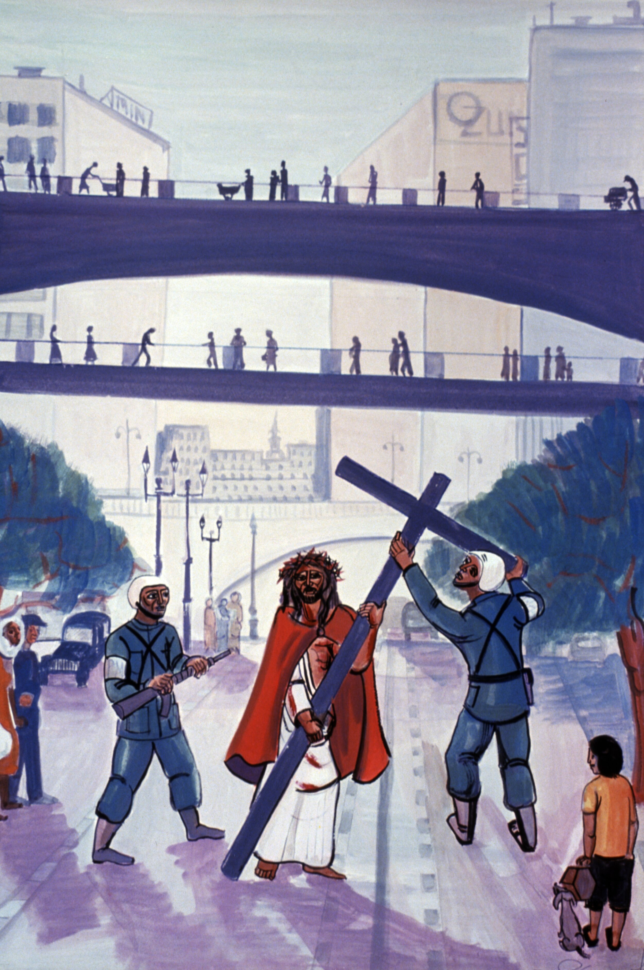 2. Jesus takes up his Cross