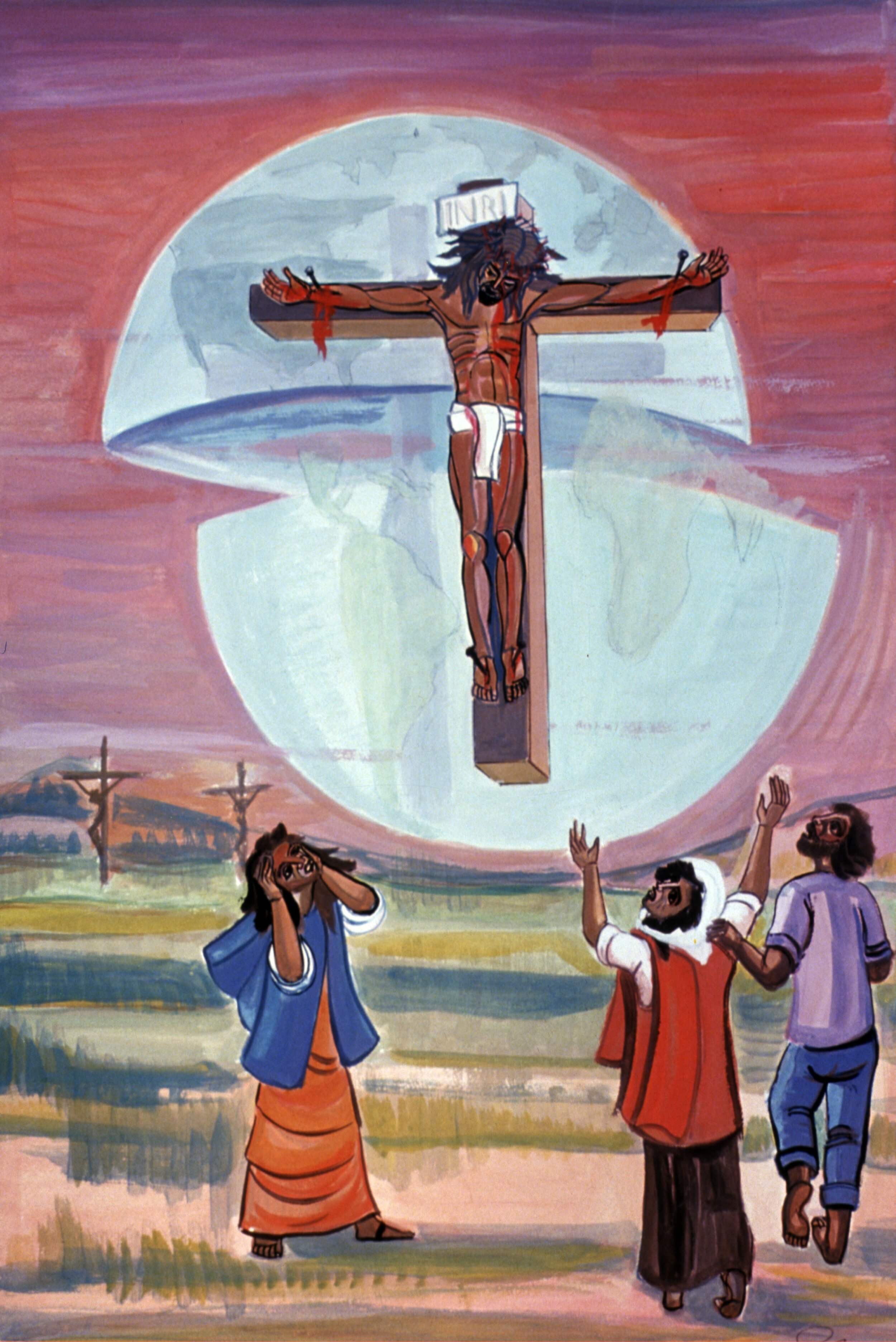12. Jesus dies on the Cross