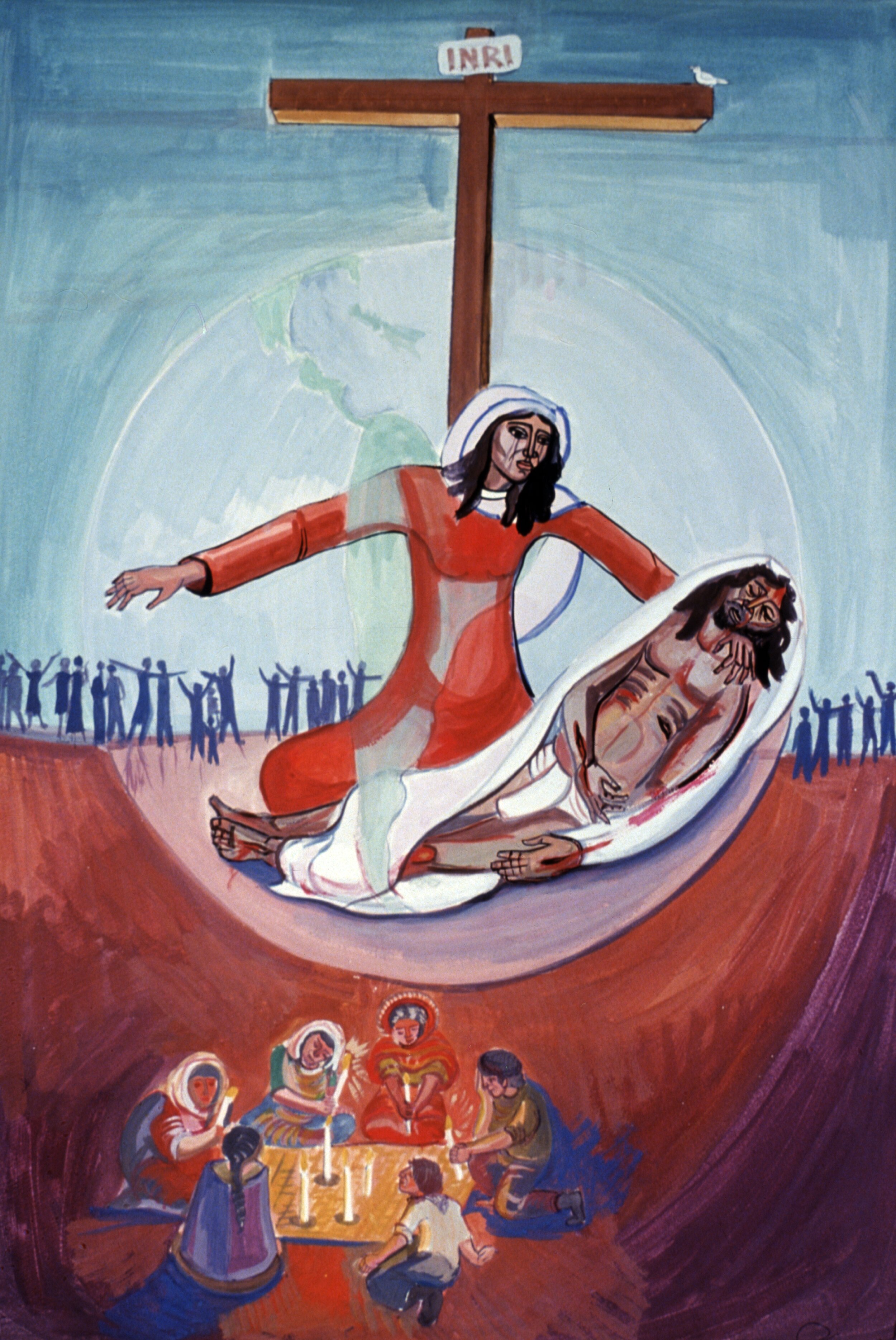 13. Jesus is taken down from the Cross
