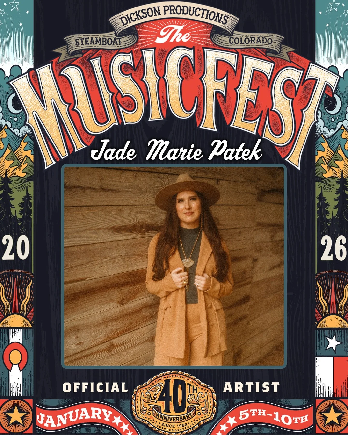 Headed back to the mountain for the big 4-0! So excited&hellip;let&rsquo;s go @the_musicfest !!! 💪 🔥