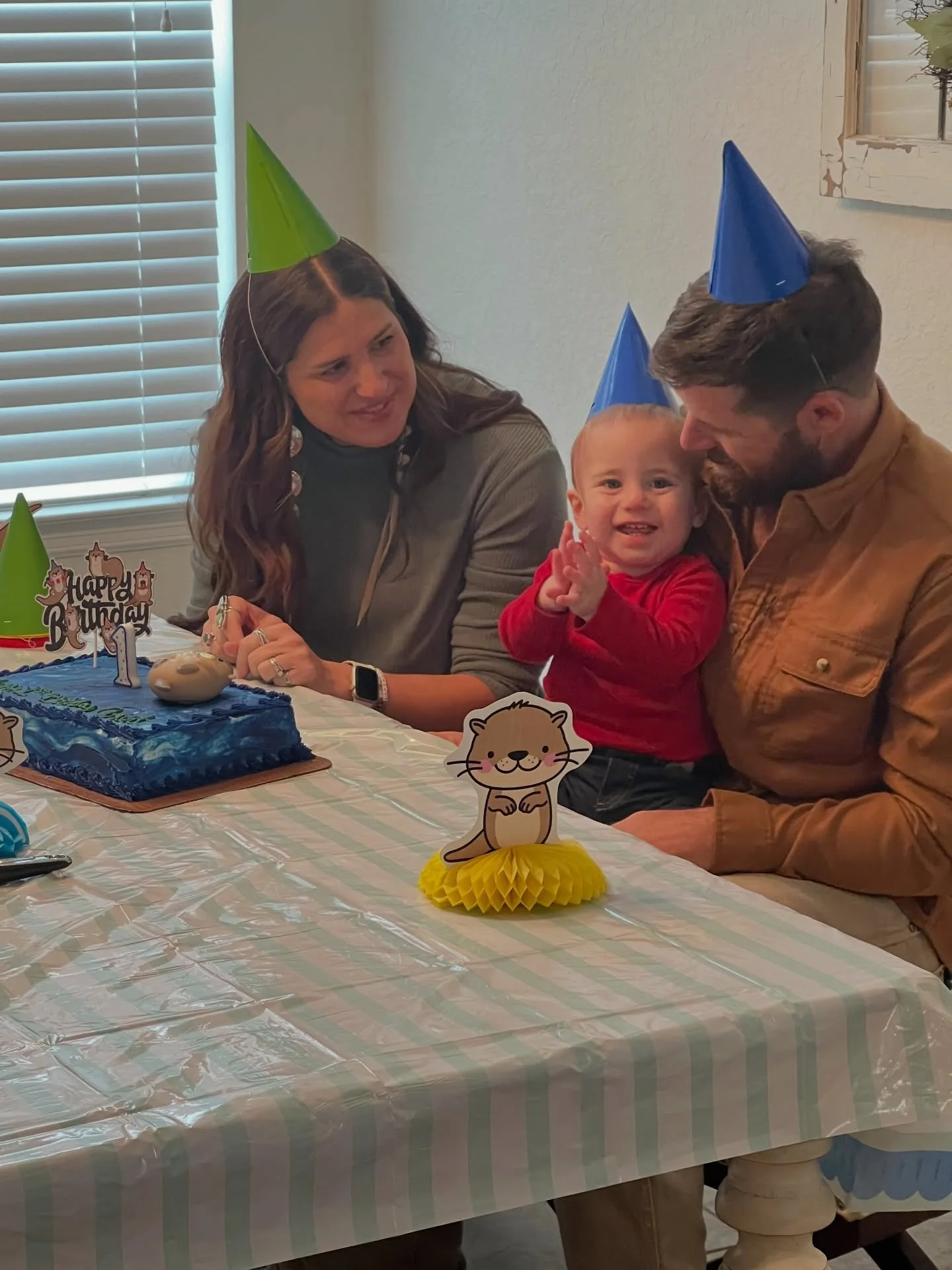 OTTERLY ONEDERFUL! My little G is ONE today! 

He came into this world to this song. 

He had a really rough first 6 weeks of life, but he more than made up for it in the other 46. He&rsquo;s the sweetest, funniest, coolest kid and I&rsquo;m so proud